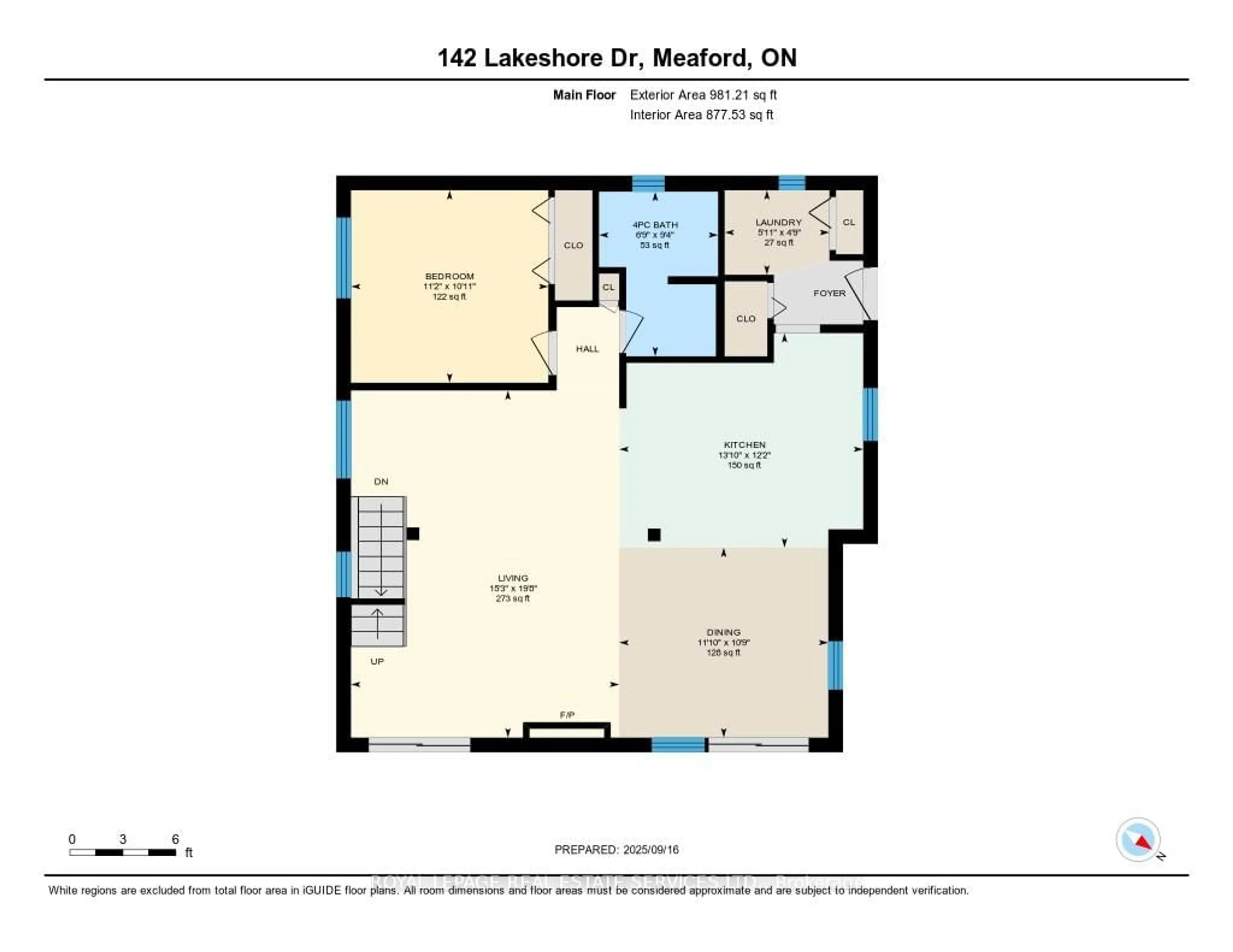 Floor plan for 142 Lakeshore Rd, Meaford Ontario N4L 0A7