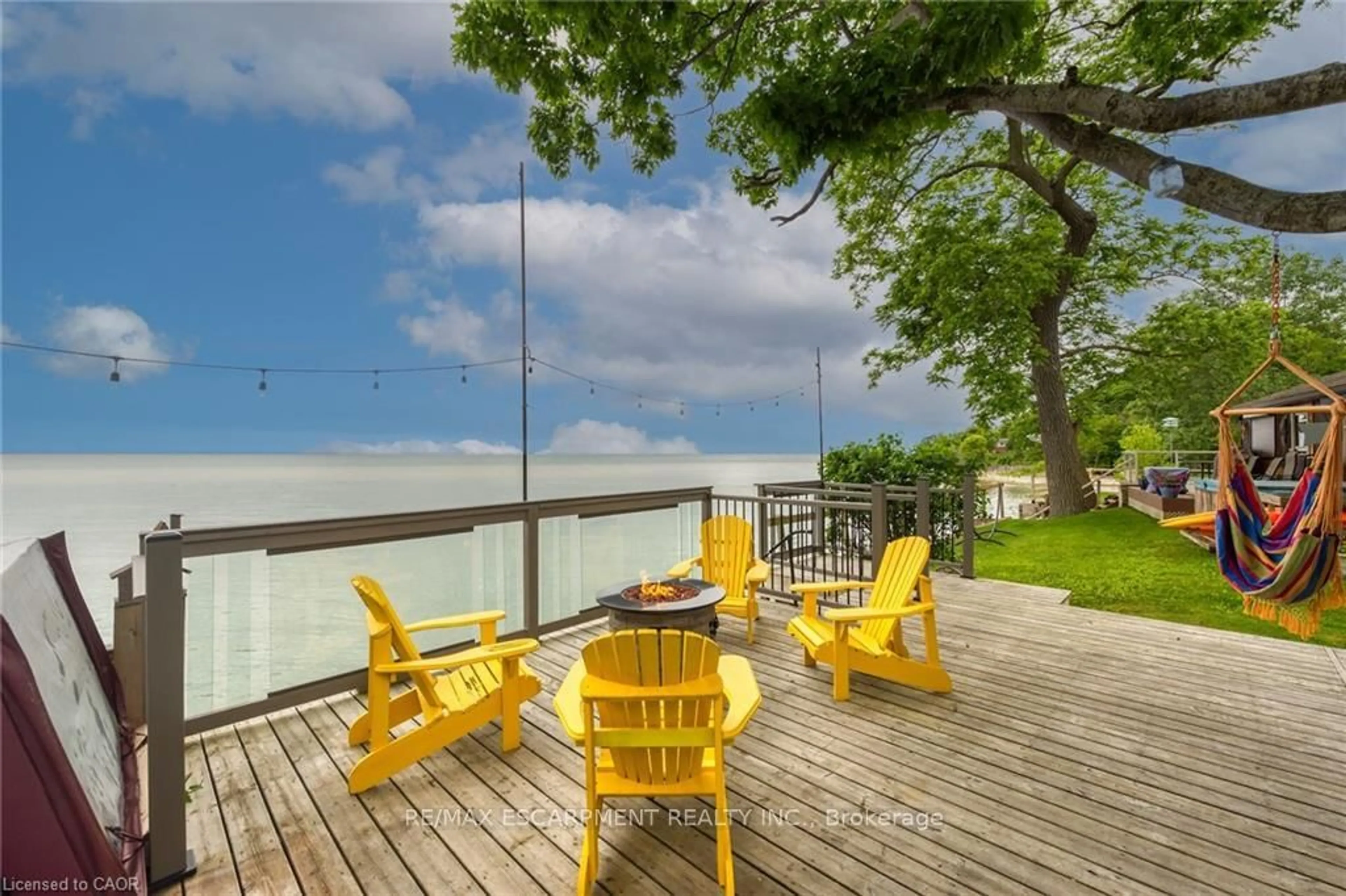 Patio, water/lake/river/ocean view for 2090 Lakeshore Rd, Haldimand Ontario N1A 2W8