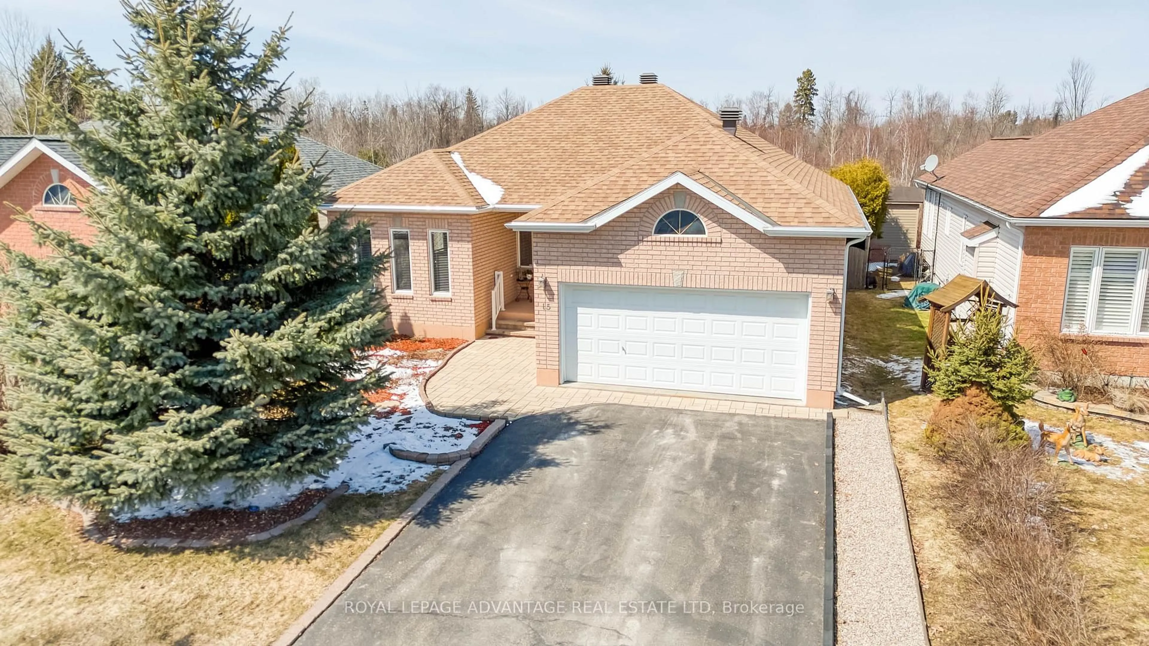 A pic from outside/outdoor area/front of a property/back of a property/a pic from drone, street for 15 Antonio Way, Perth Ontario K7H 3R5