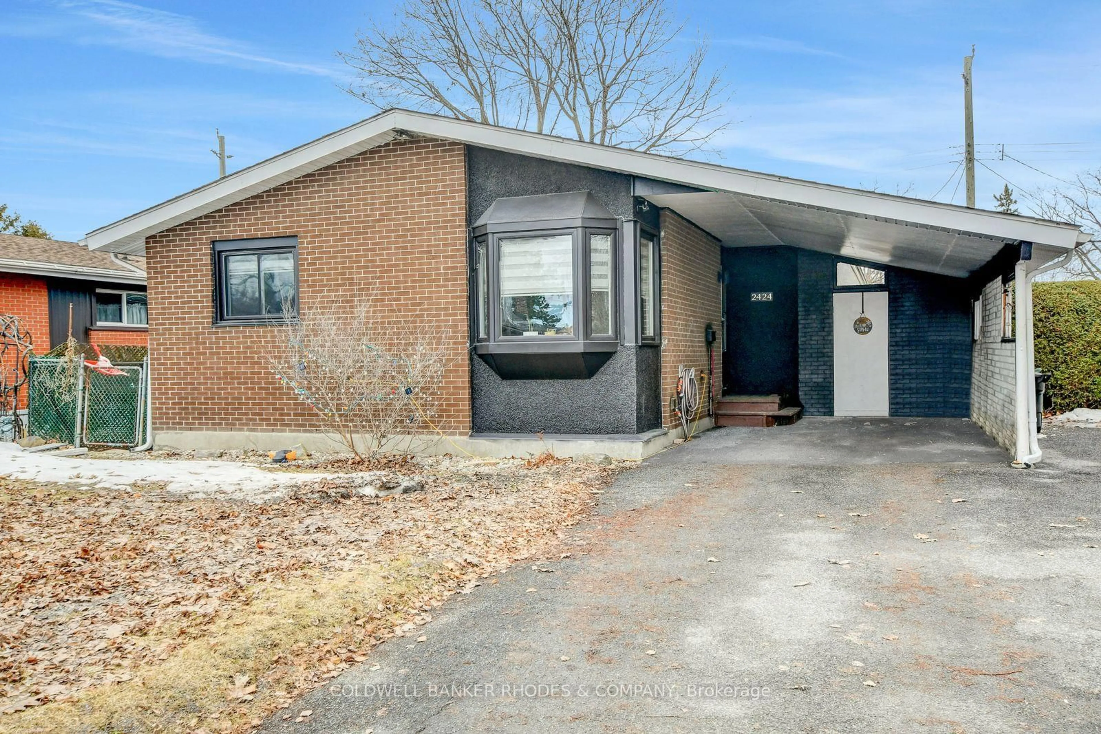 Home with brick exterior material, street for 2424 Heaton Ave, Ottawa Ontario K1G 1J2