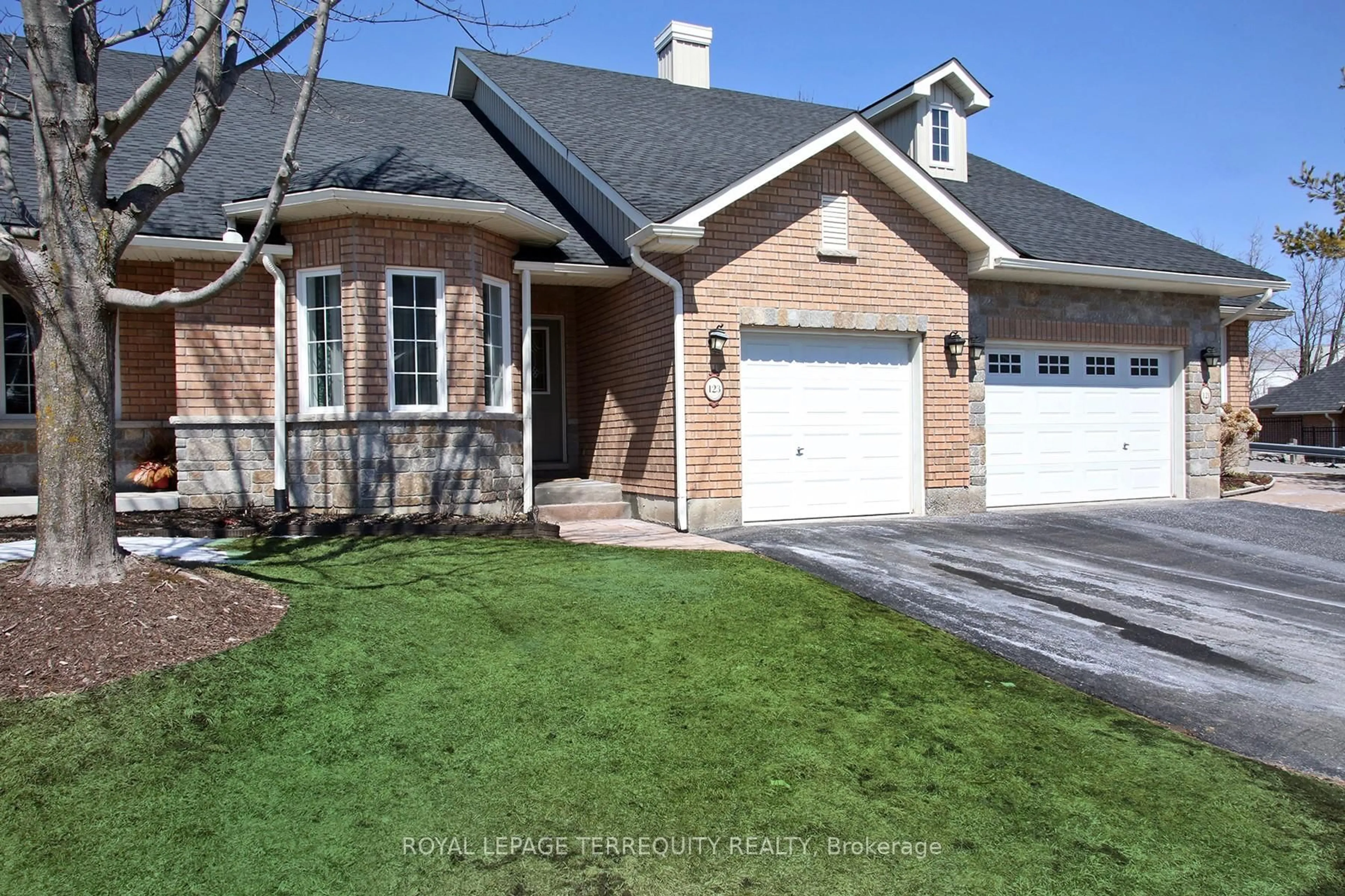 Home with brick exterior material, street for 123 Village Cres #69, Peterborough Ontario K9J 0A9