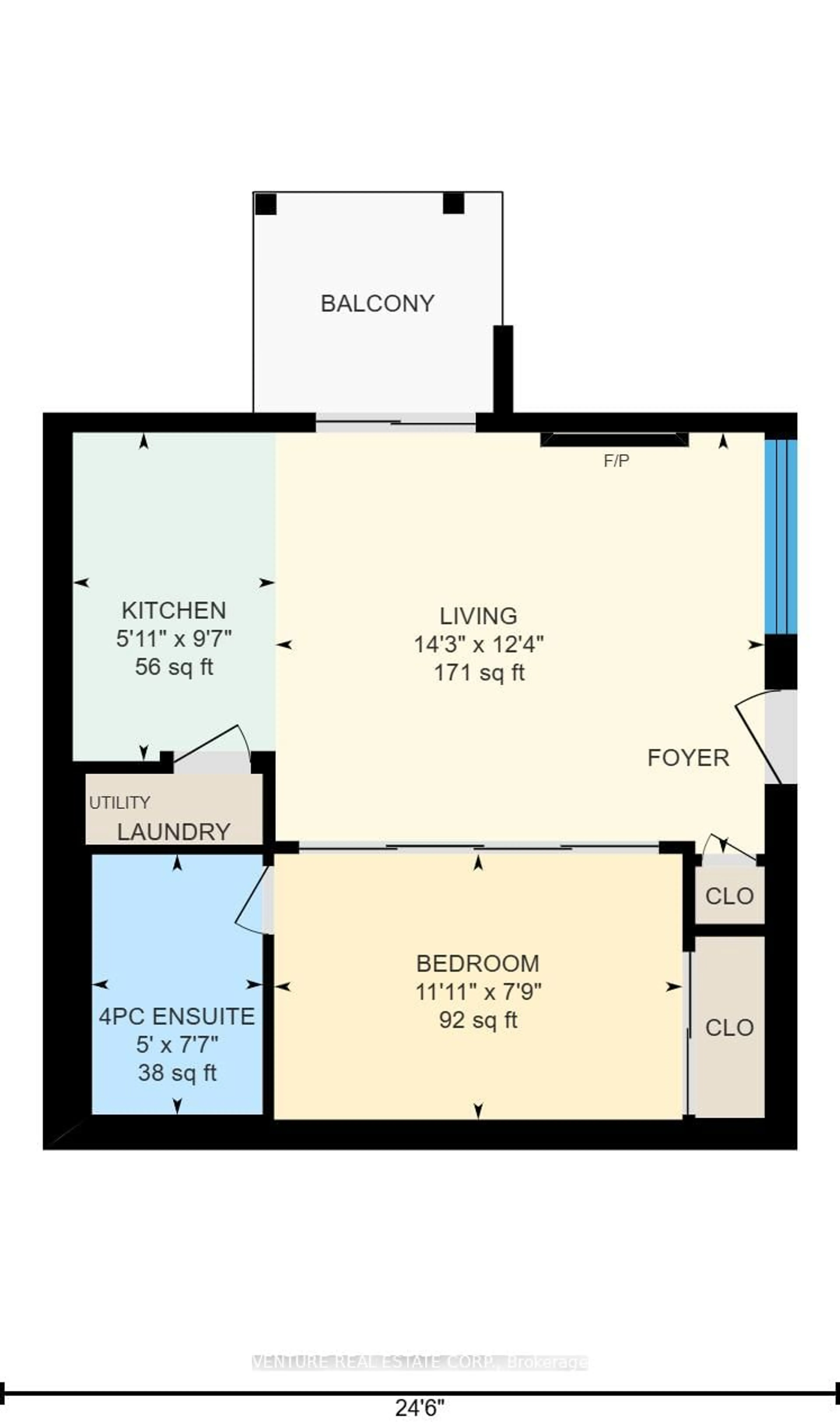 Floor plan for 796468 Grey Road 19 Rd #707, Blue Mountains Ontario L9Y 0N6