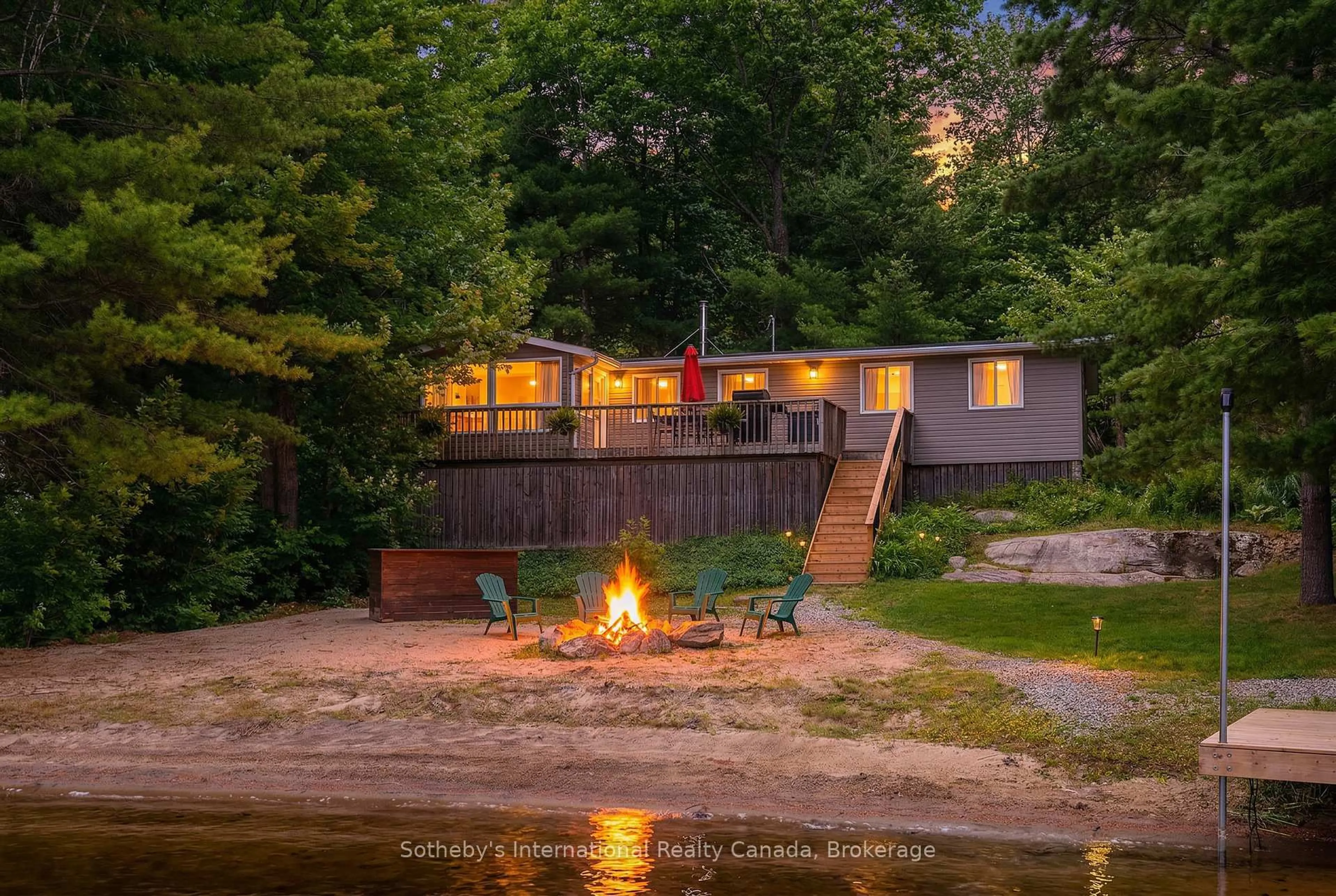 Patio, water/lake/river/ocean view for 1040 KAHSHE, Gravenhurst Ontario P0E 1G0