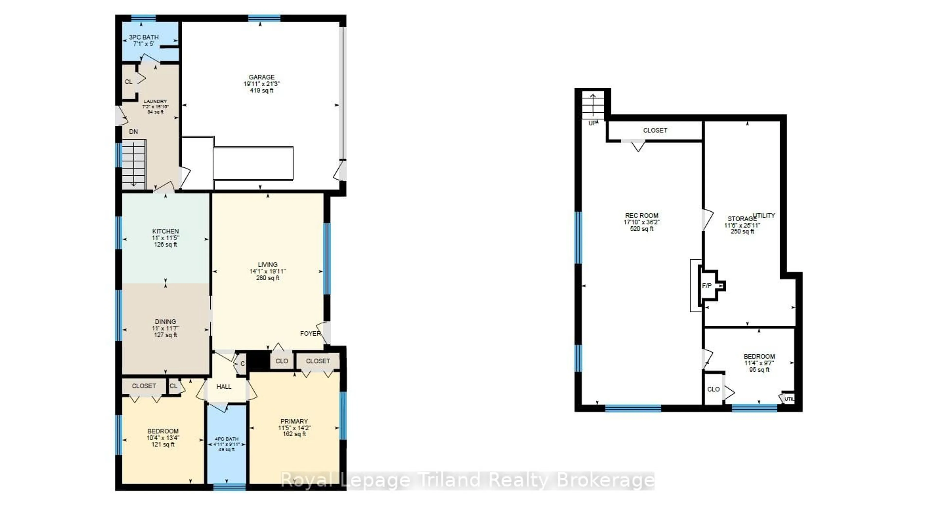Floor plan for 196 Washington St, Zorra Ontario N0M 2M0