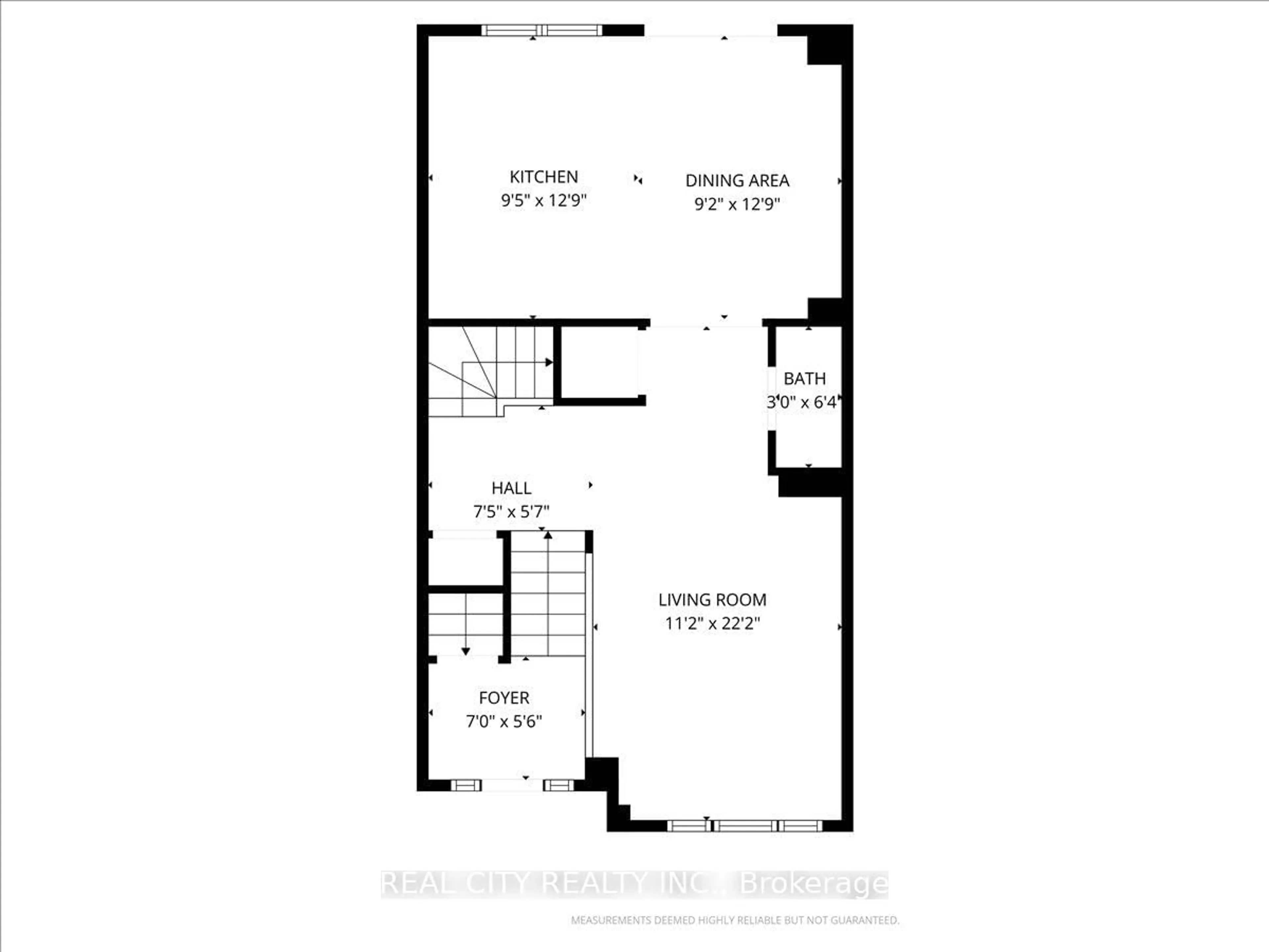 Floor plan for 26 Crafter Cres, Hamilton Ontario L8J 2V5