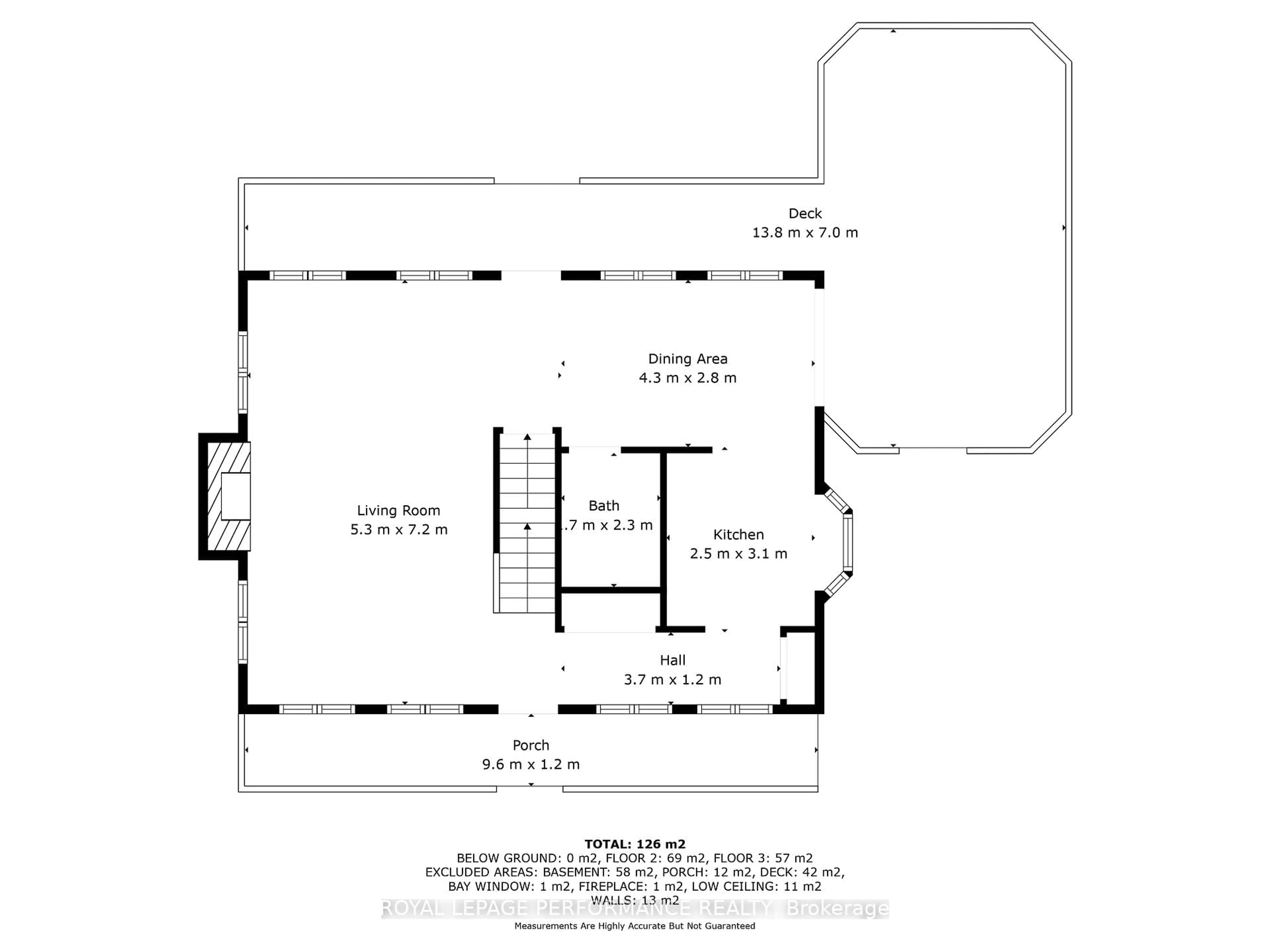 Floor plan for 82 Rosebrugh Rd, Renfrew Ontario K7V 3Z9