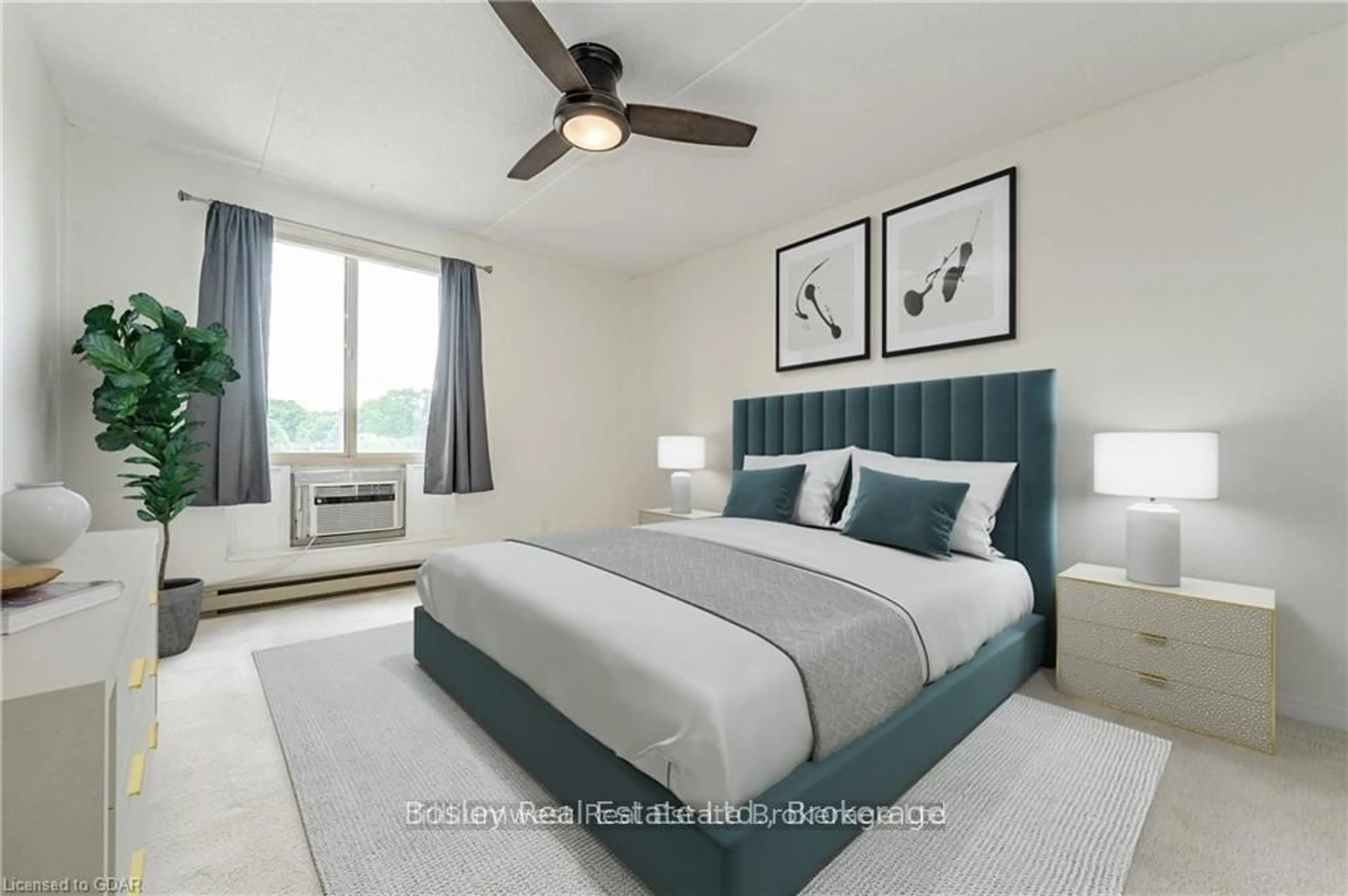 Bedroom with bed, unknown for 8 Christopher Crt #506, Guelph Ontario N1G 4N7