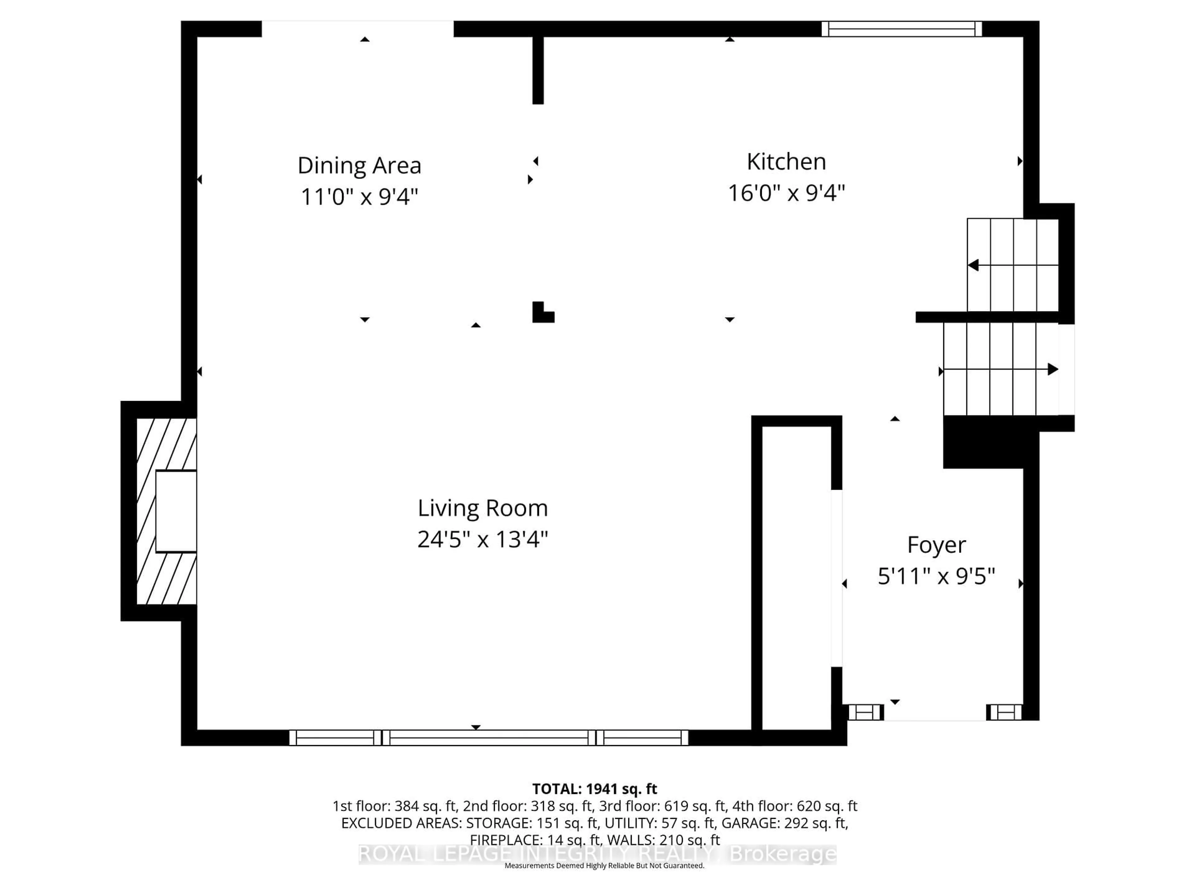Floor plan for 9 Bellfield St, Ottawa Ontario K2B 6K6