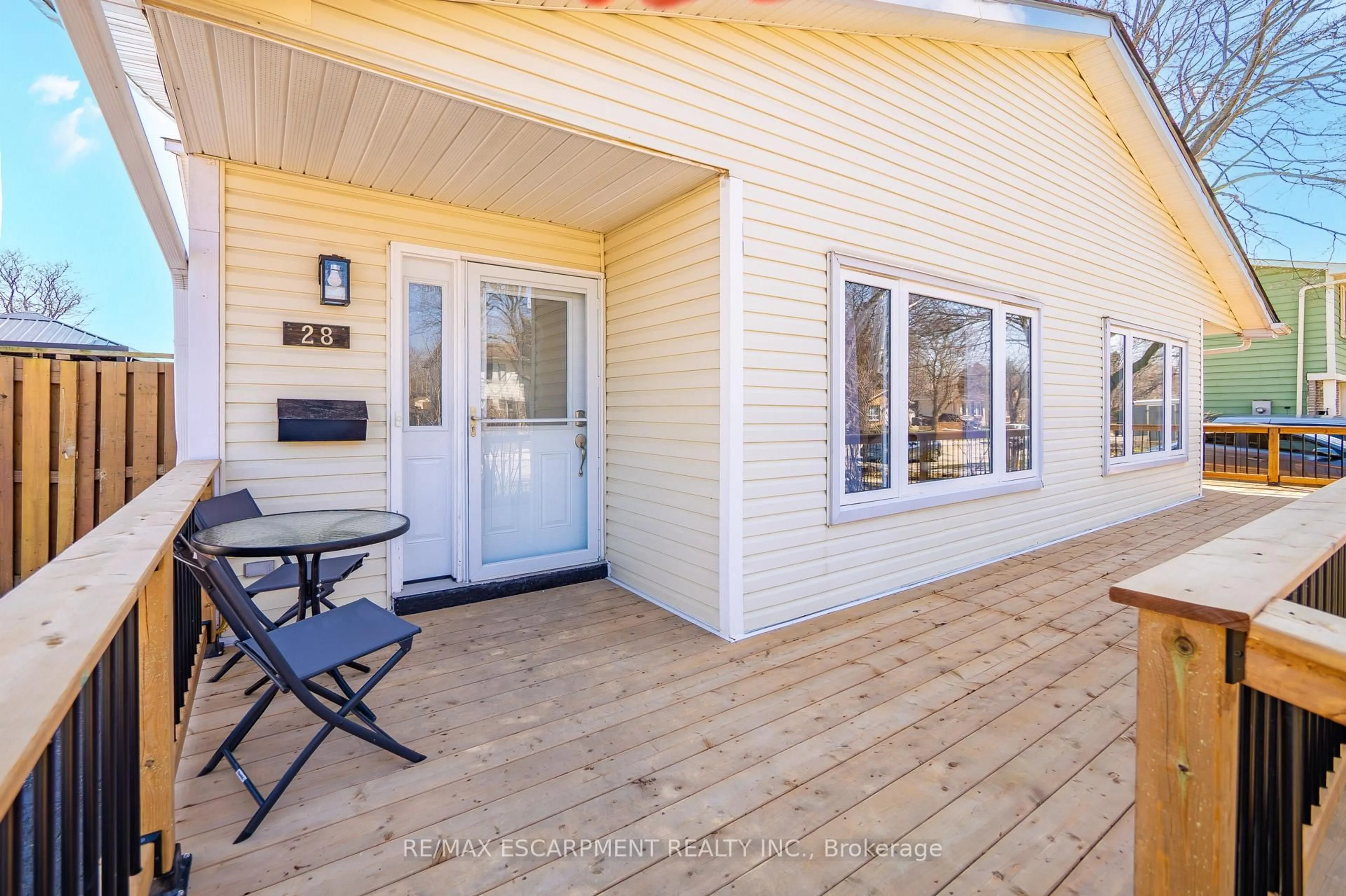 Patio, street for 28 Golden Orchard Dr, Hamilton Ontario L9H 4Z8