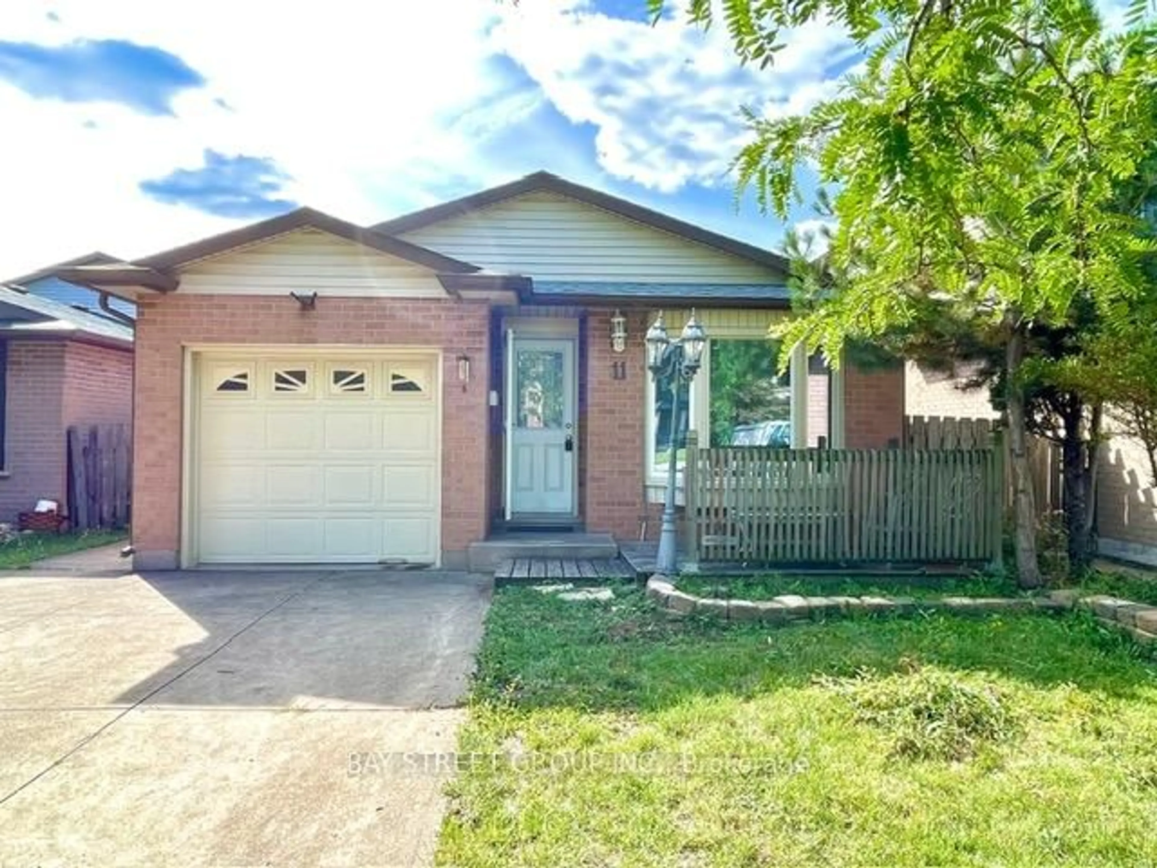 Home with brick exterior material, street for 11 Drakes Dr, Hamilton Ontario L8E 4G4
