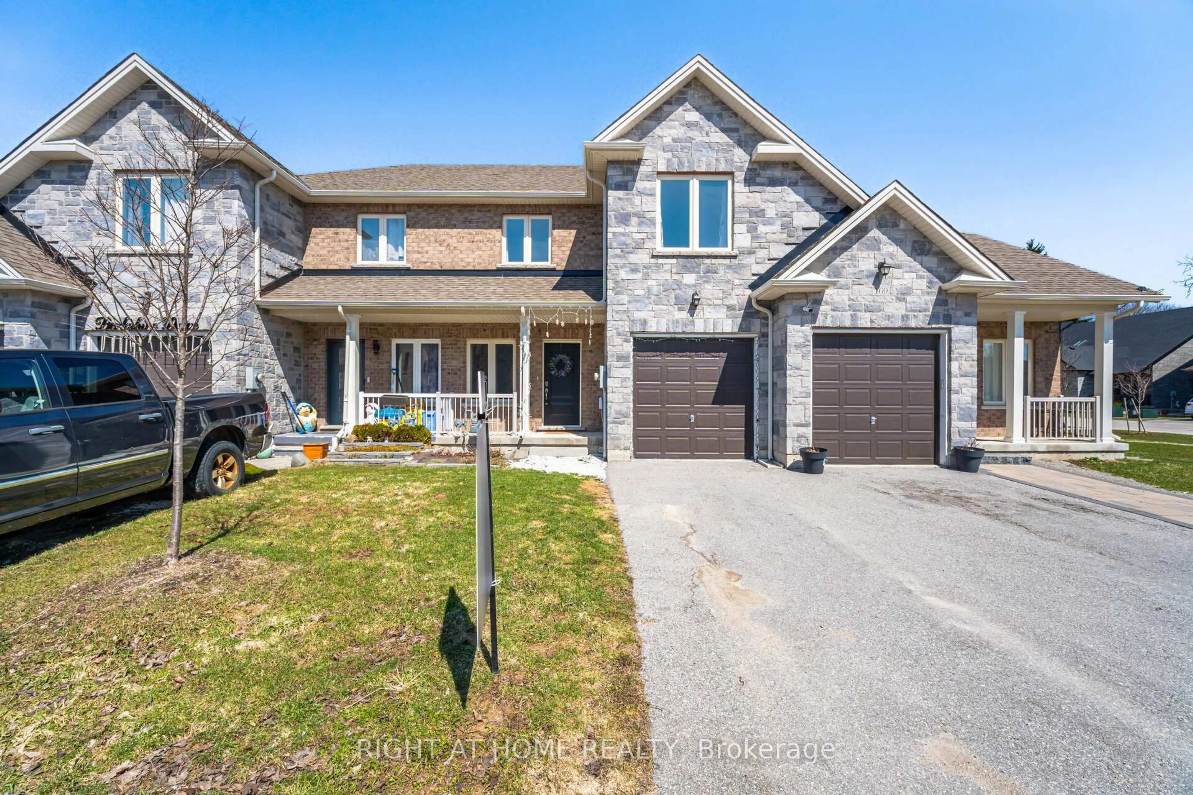 Home with brick exterior material, street for 165 Berkshire Dr, Wellington North Ontario N0G 1A0