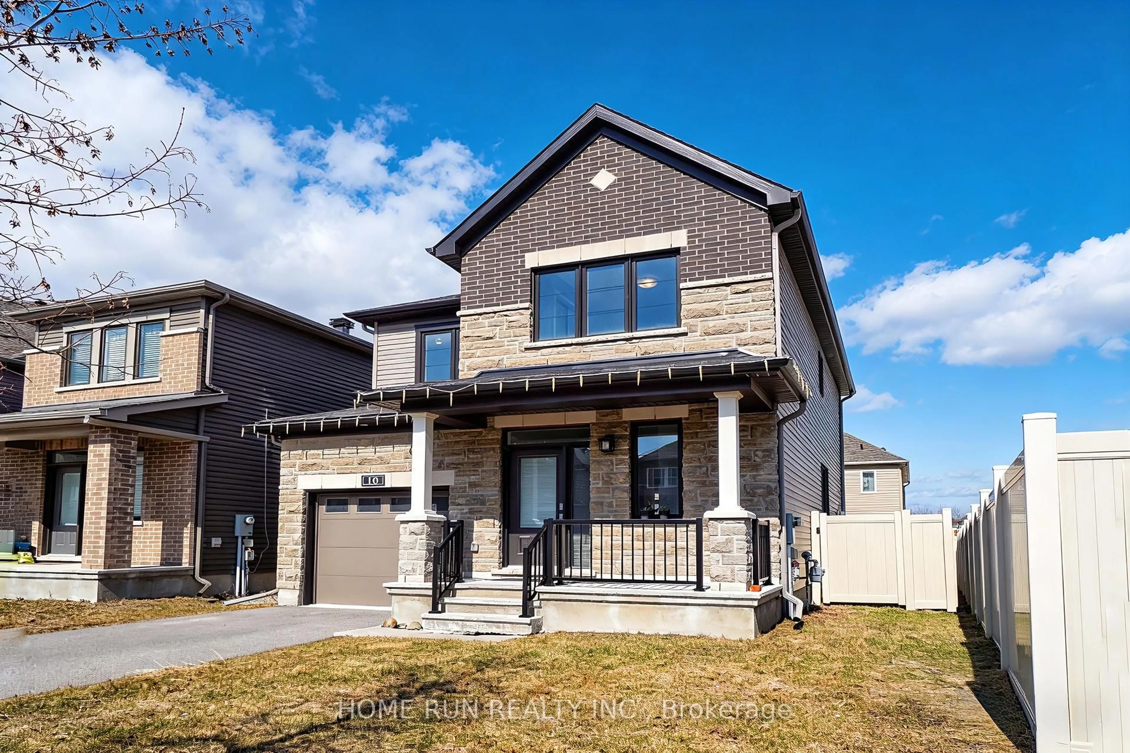 Home with brick exterior material, street for 10 Eramosa Cres, Kanata Ontario K2T 0R3