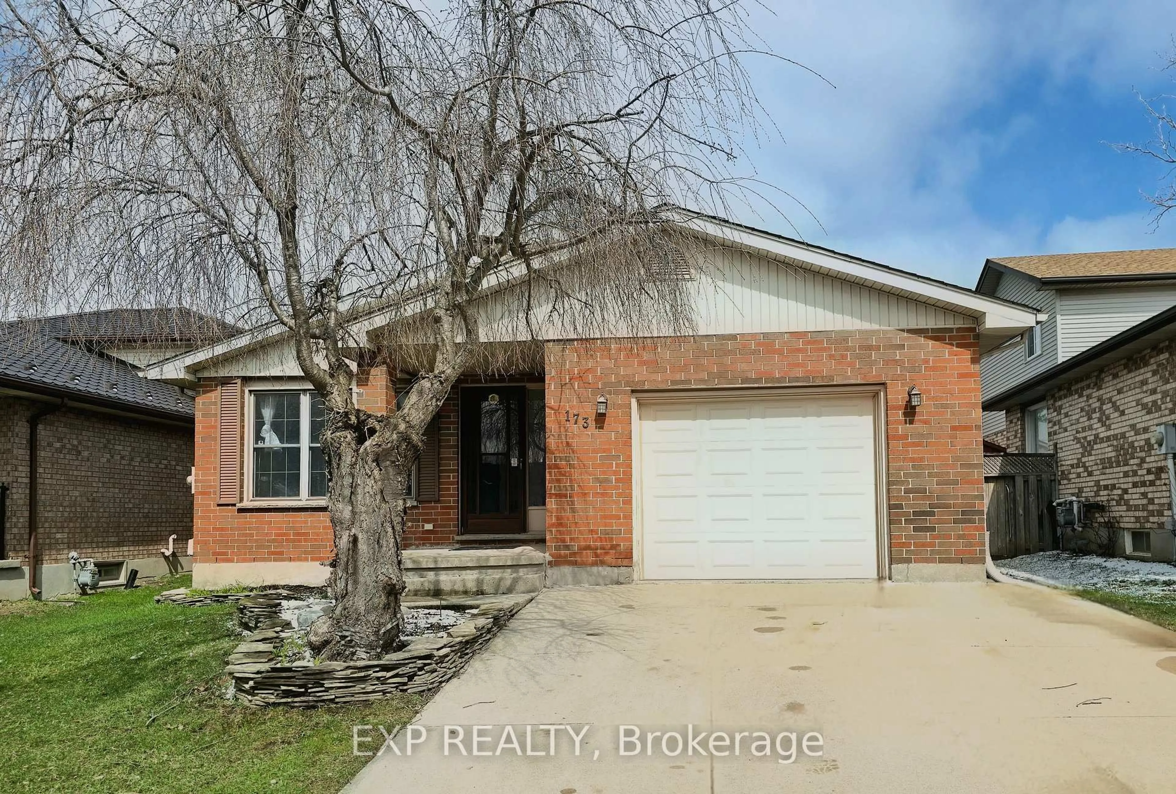 Home with brick exterior material, street for 173 Ashley Cres, London South Ontario N6E 3R1