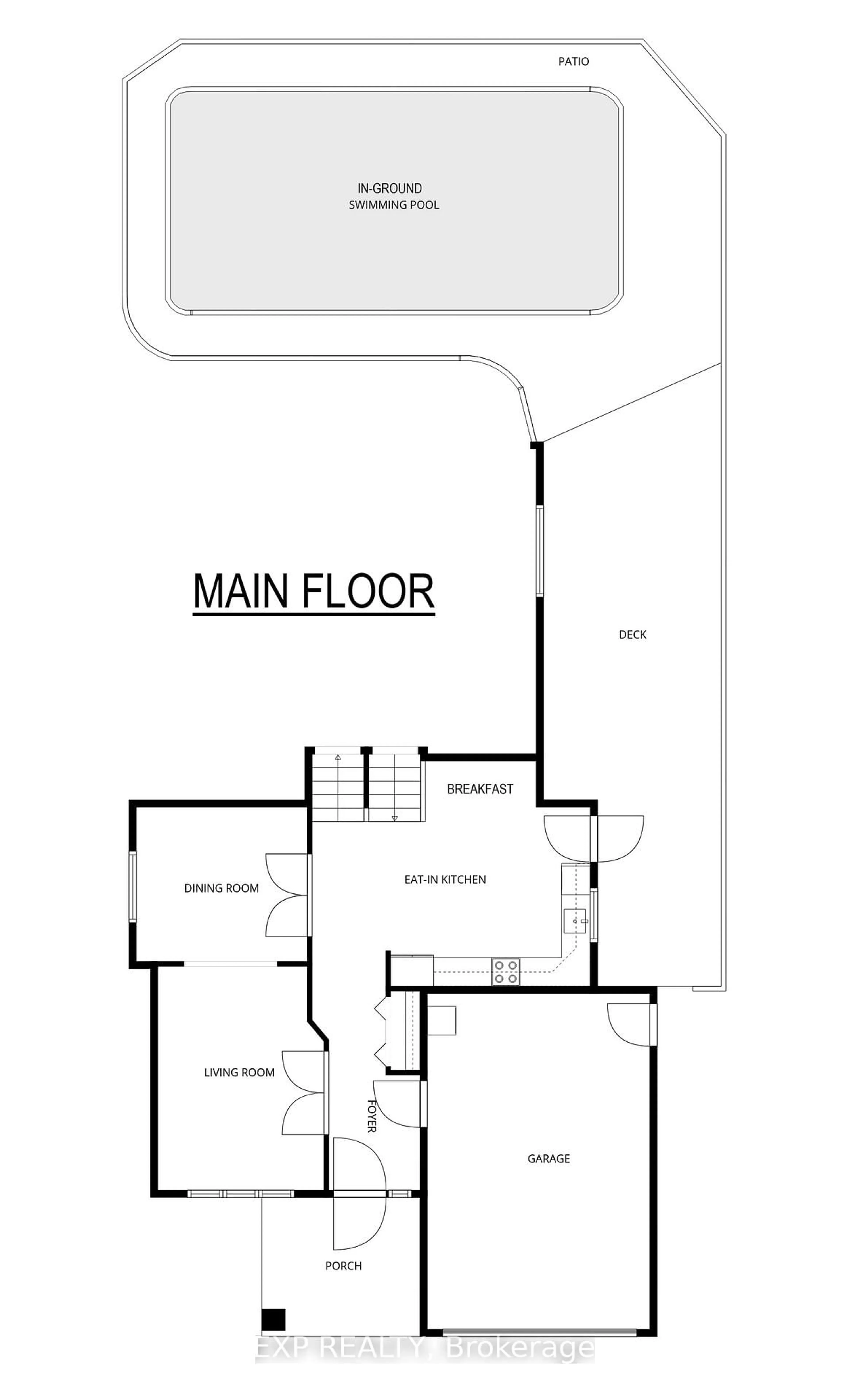Floor plan for 173 Ashley Cres, London South Ontario N6E 3R1