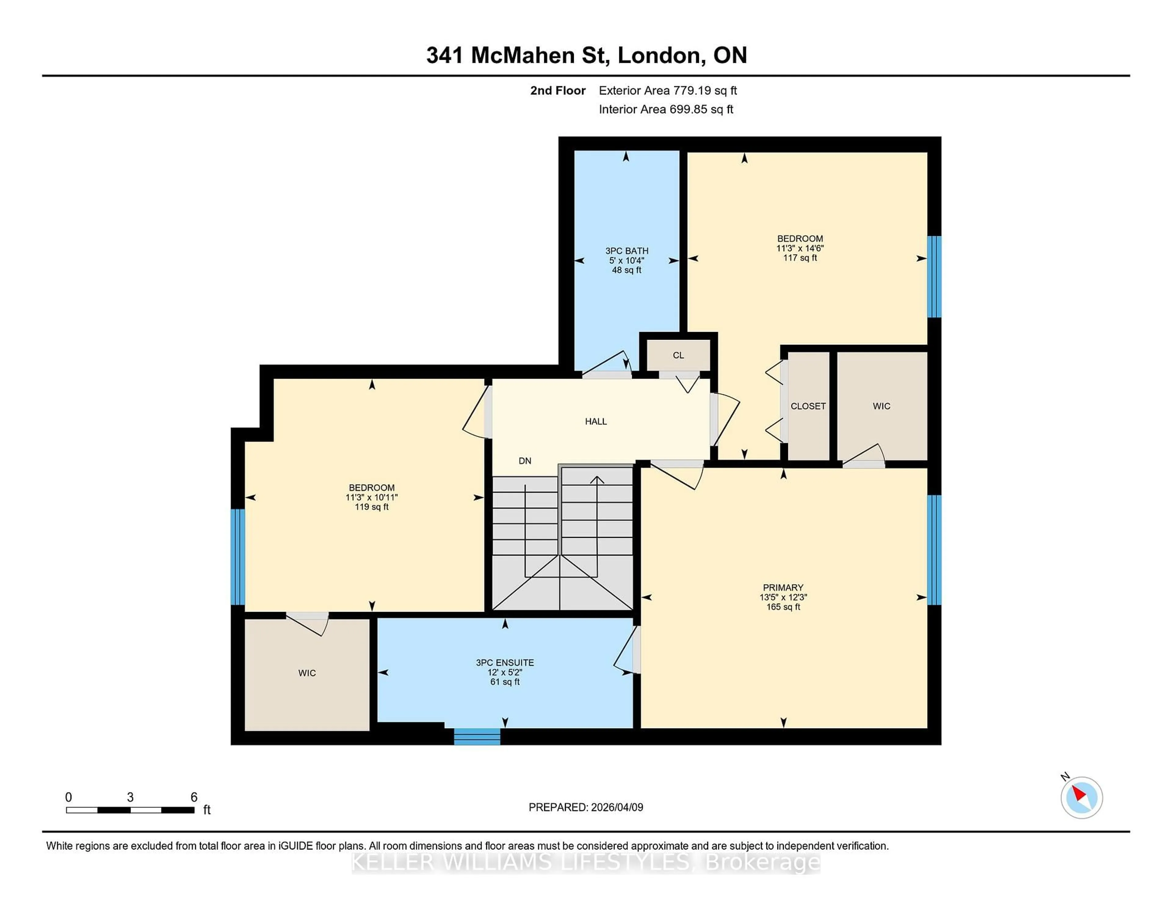 Floor plan for 341 MCMAHEN St, London East Ontario N5Y 0A2