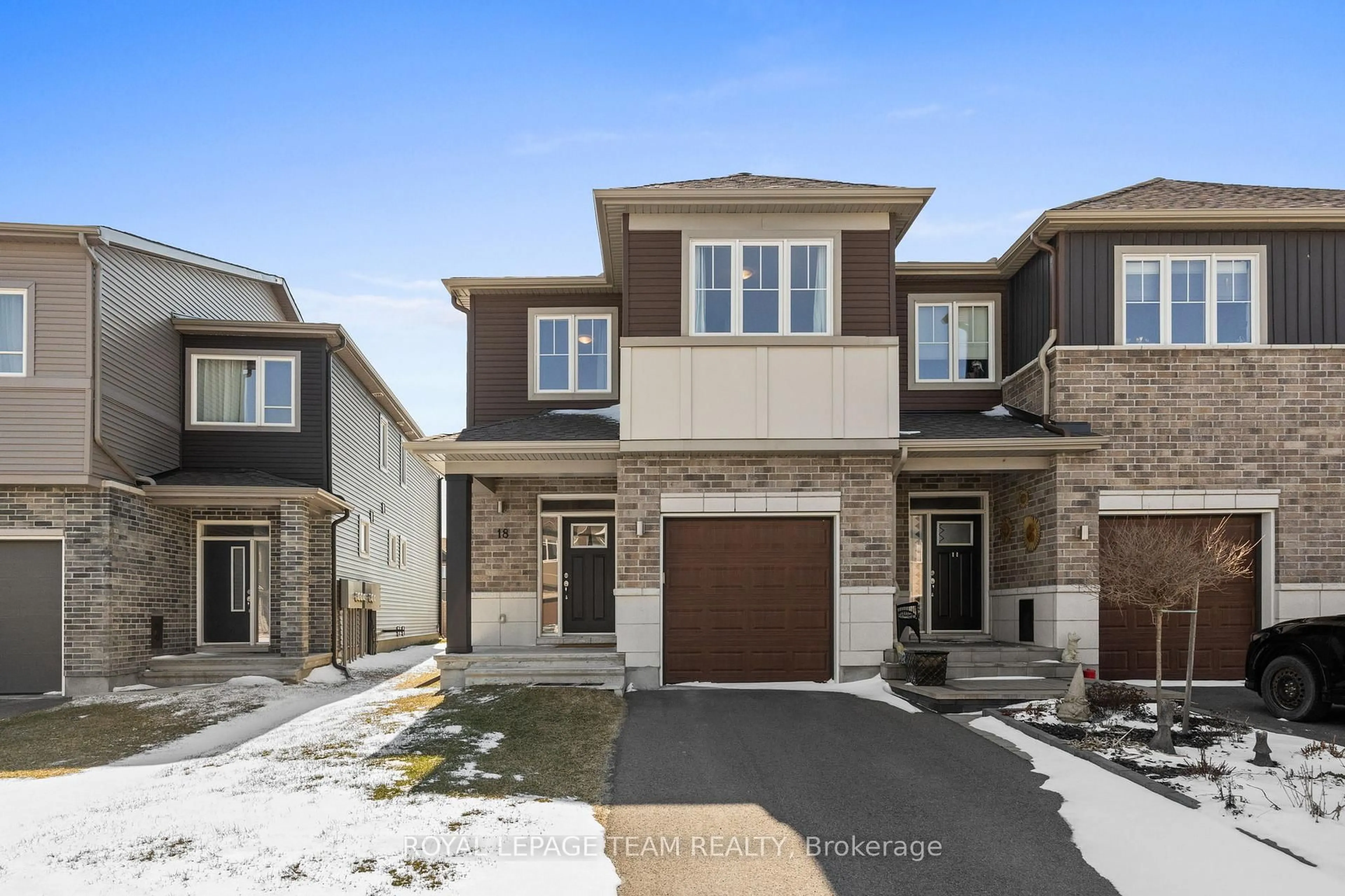 Home with brick exterior material, street for 18 Stokes Dr, Carleton Place Ontario K7C 0K1