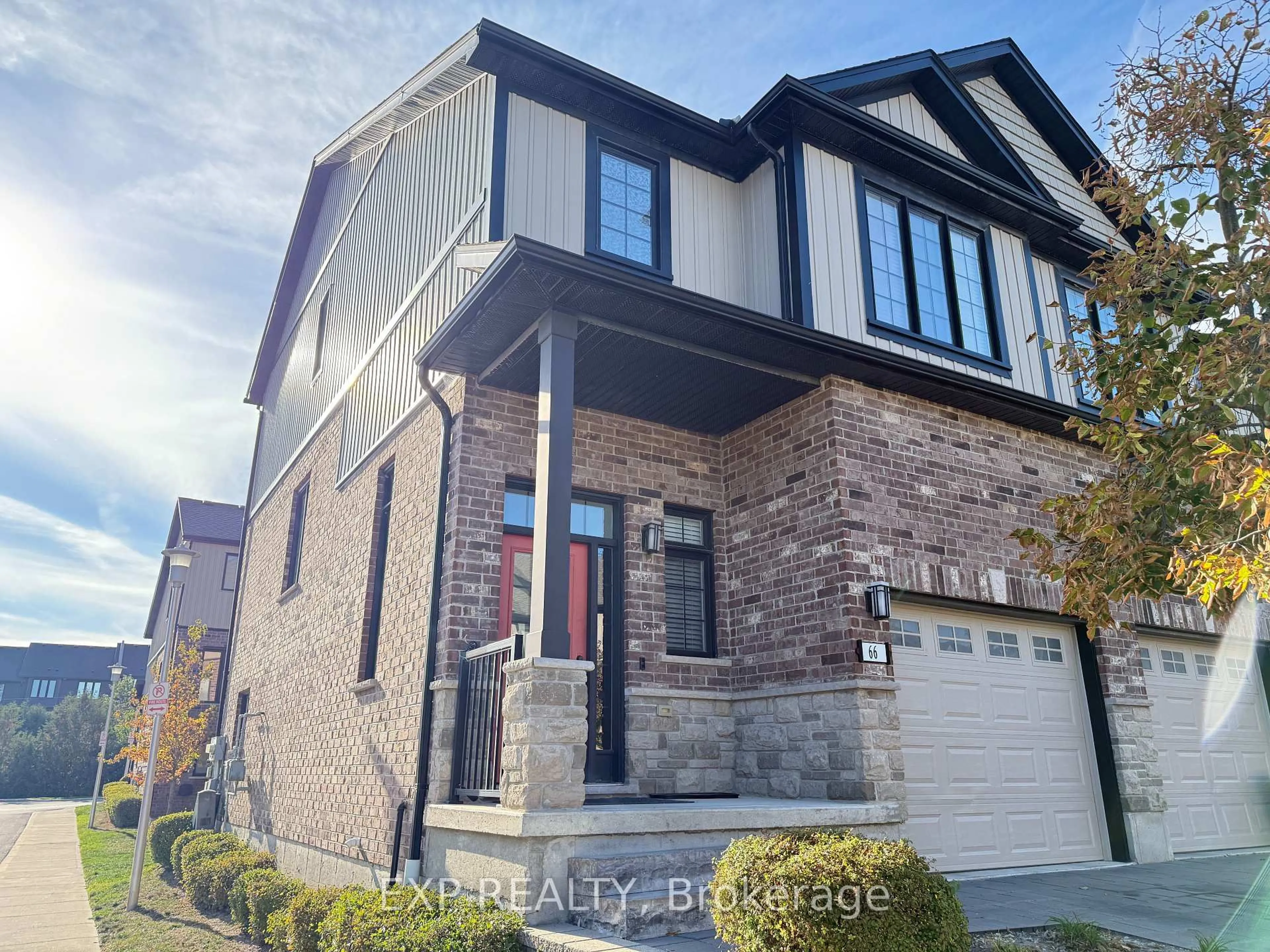 Home with brick exterior material, street for 2235 Blackwater Rd #66, London North Ontario N5X 0L8