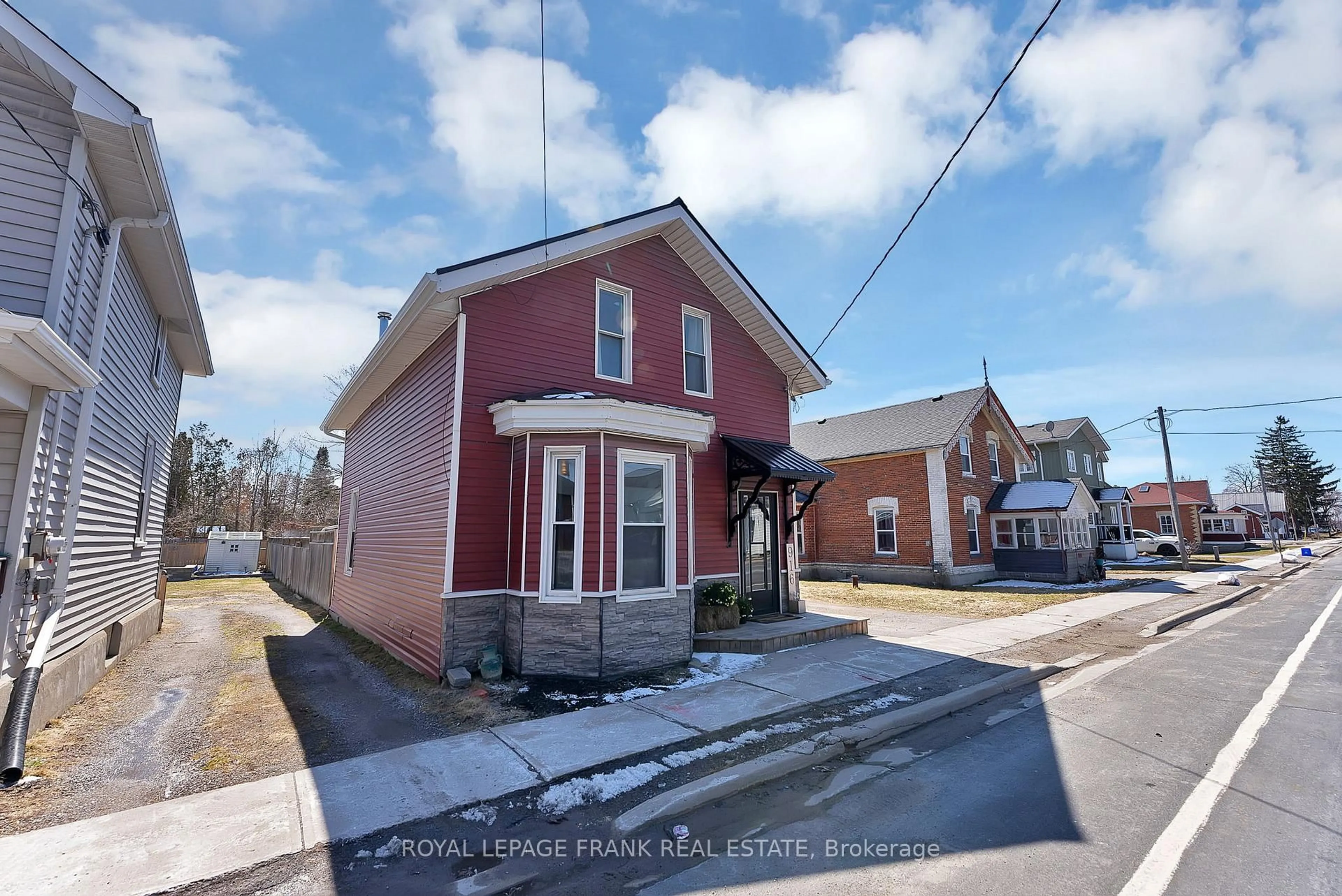 A pic from outside/outdoor area/front of a property/back of a property/a pic from drone, street for 916 Highway 7, Kawartha Lakes Ontario K0M 2M0