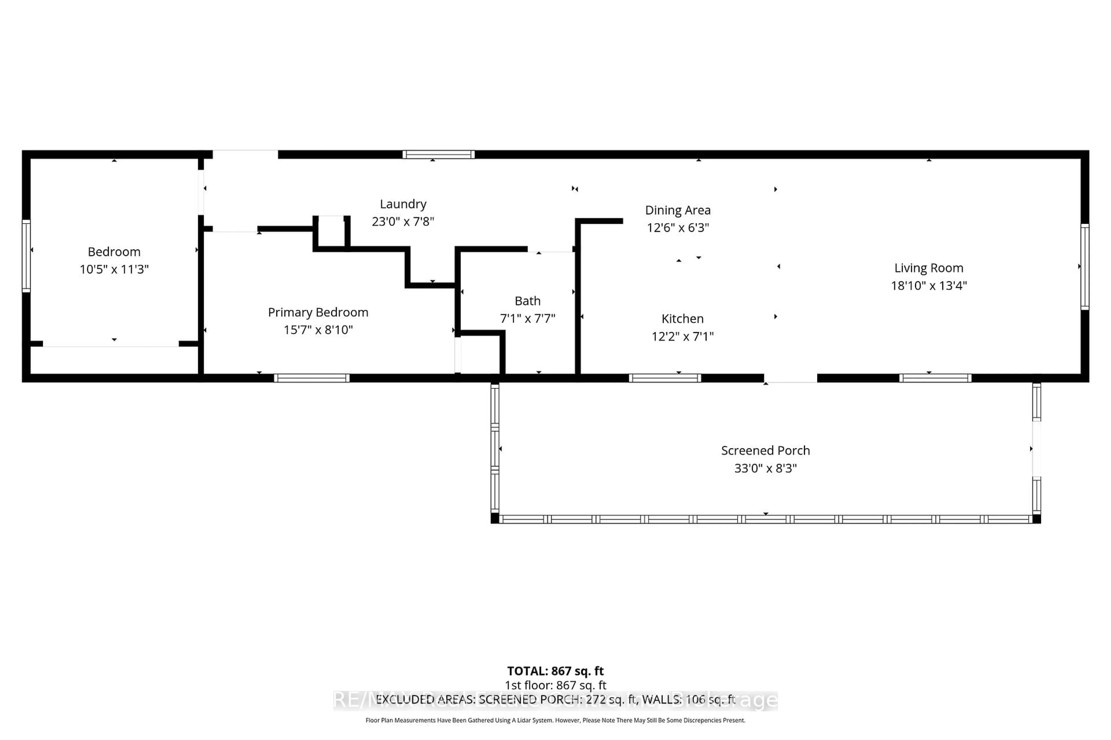 Floor plan for 50 Fifth Ave, Wellington North Ontario N0G 2K0
