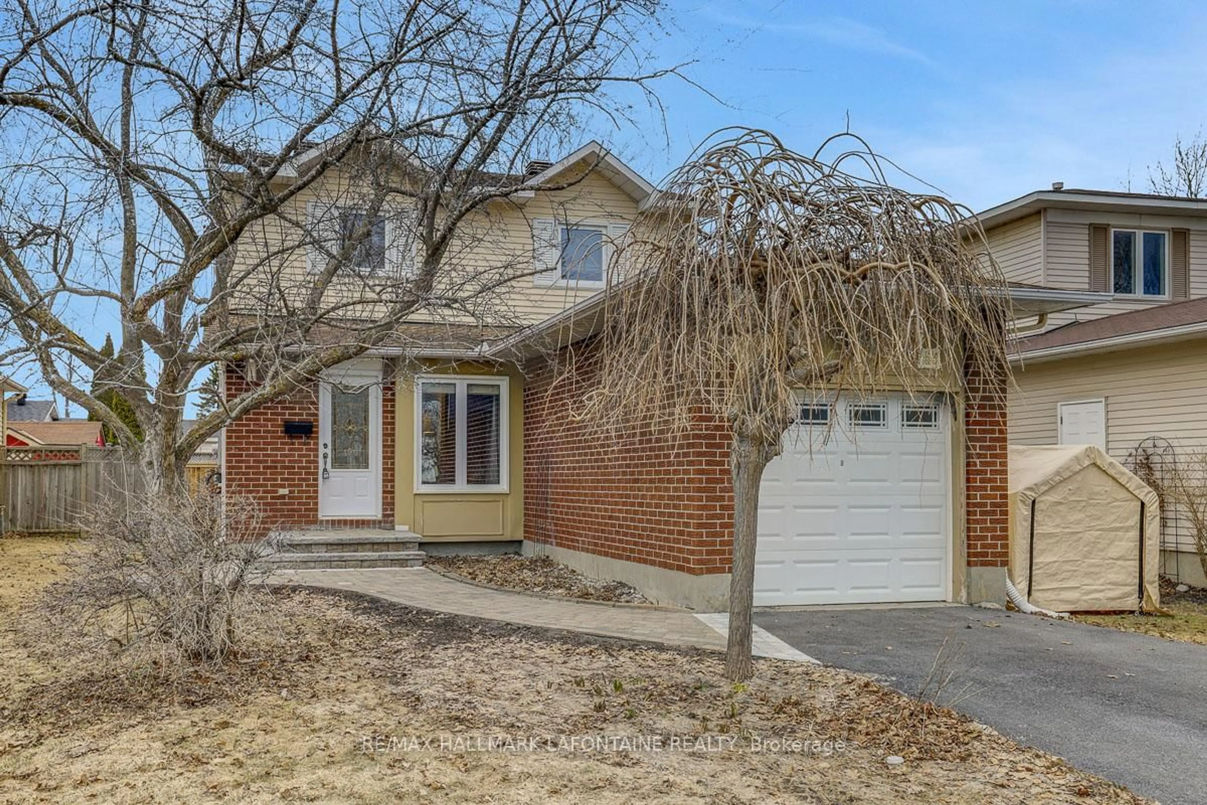 Home with brick exterior material, street for 553 Apollo Way, Orleans Ontario K4A 1V1