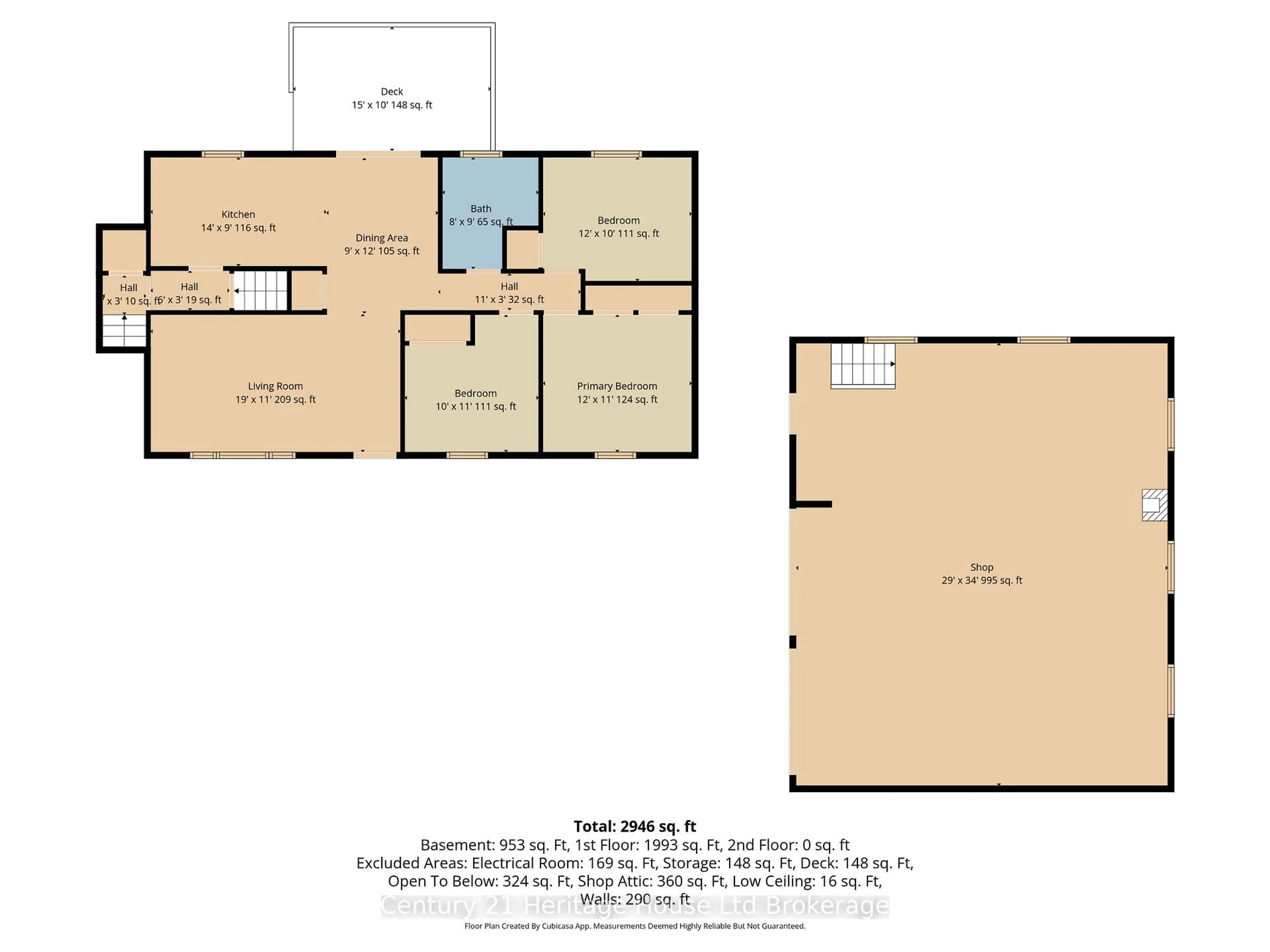 Floor plan for 49395 Nova Scotia Line, Malahide Ontario N5H 2R2