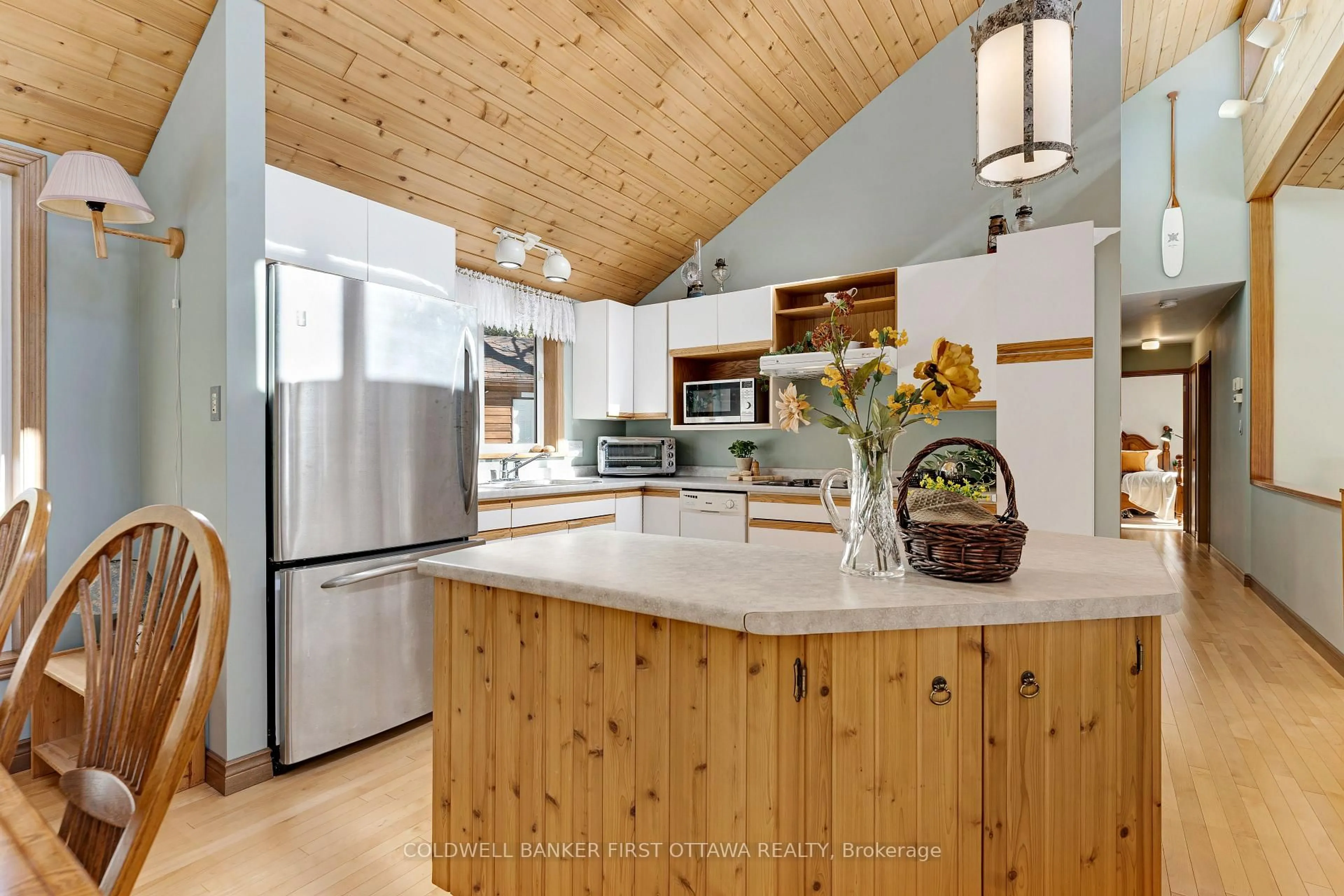 Open concept kitchen, unknown for 1257 North Shore Estates Lane, Ompah Ontario K0H 2J0