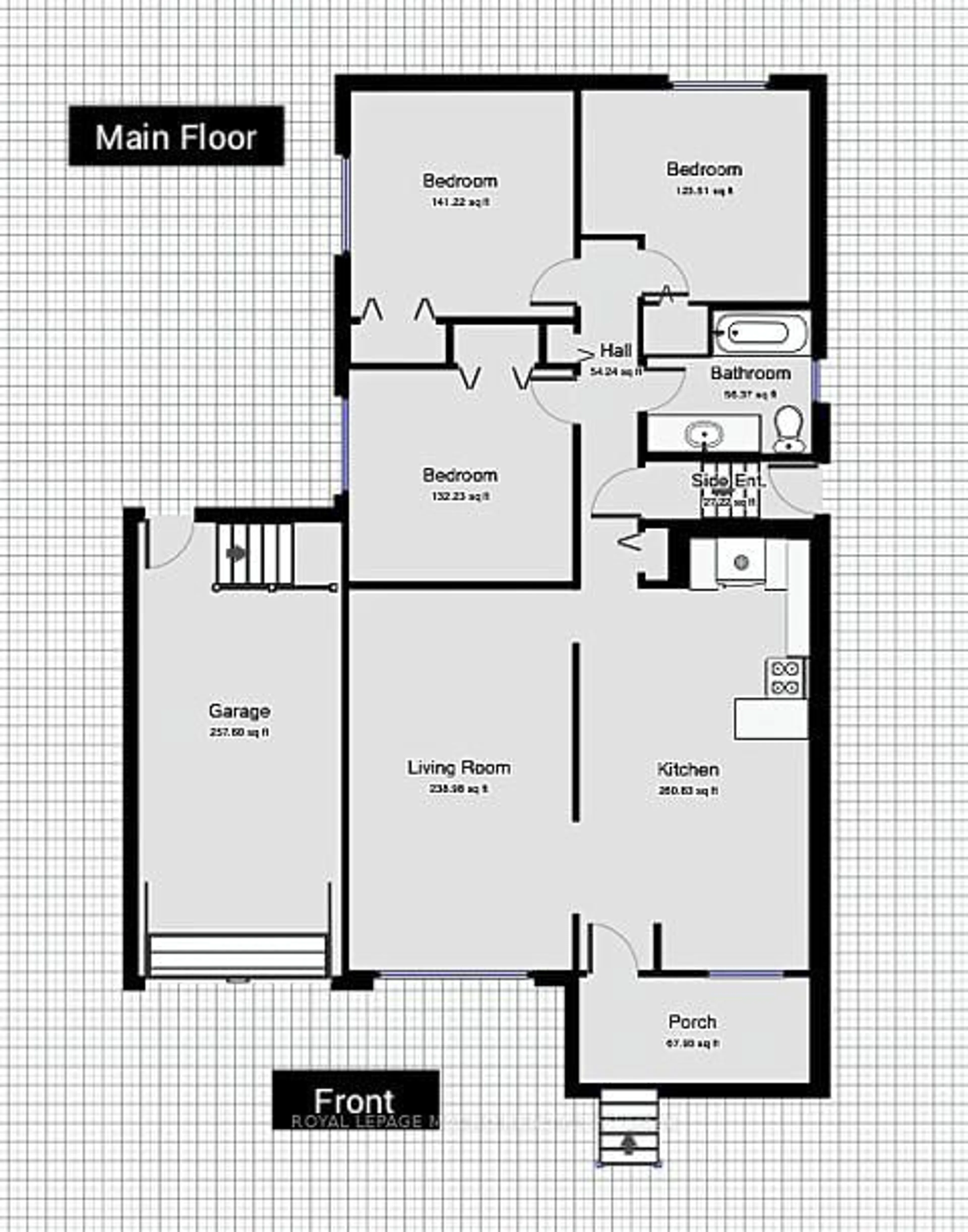 Floor plan for 31 Adair Ave, Hamilton Ontario L8H 6A5