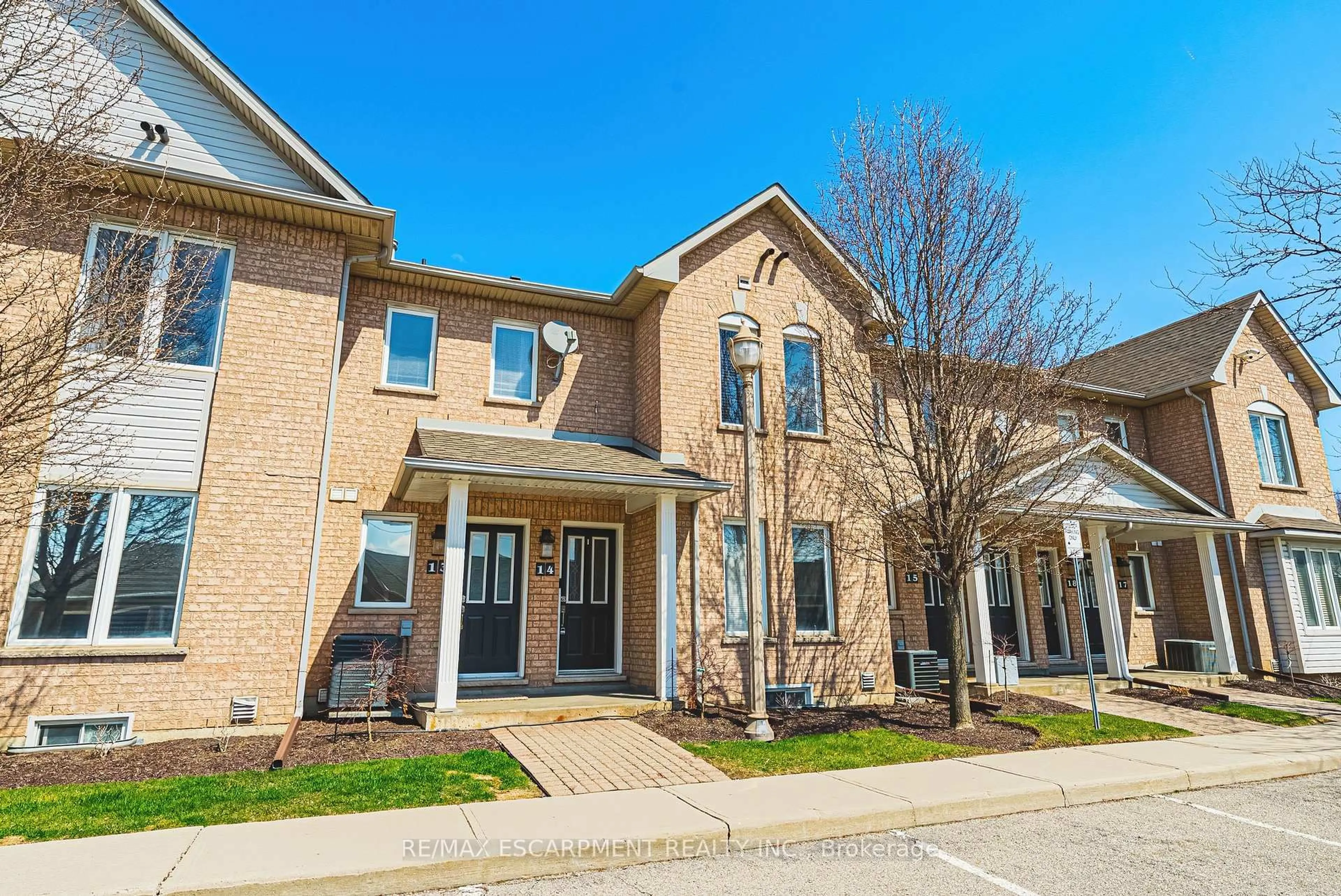 Home with brick exterior material, street for 2 Harbour Dr #14, Hamilton Ontario L8E 6B1
