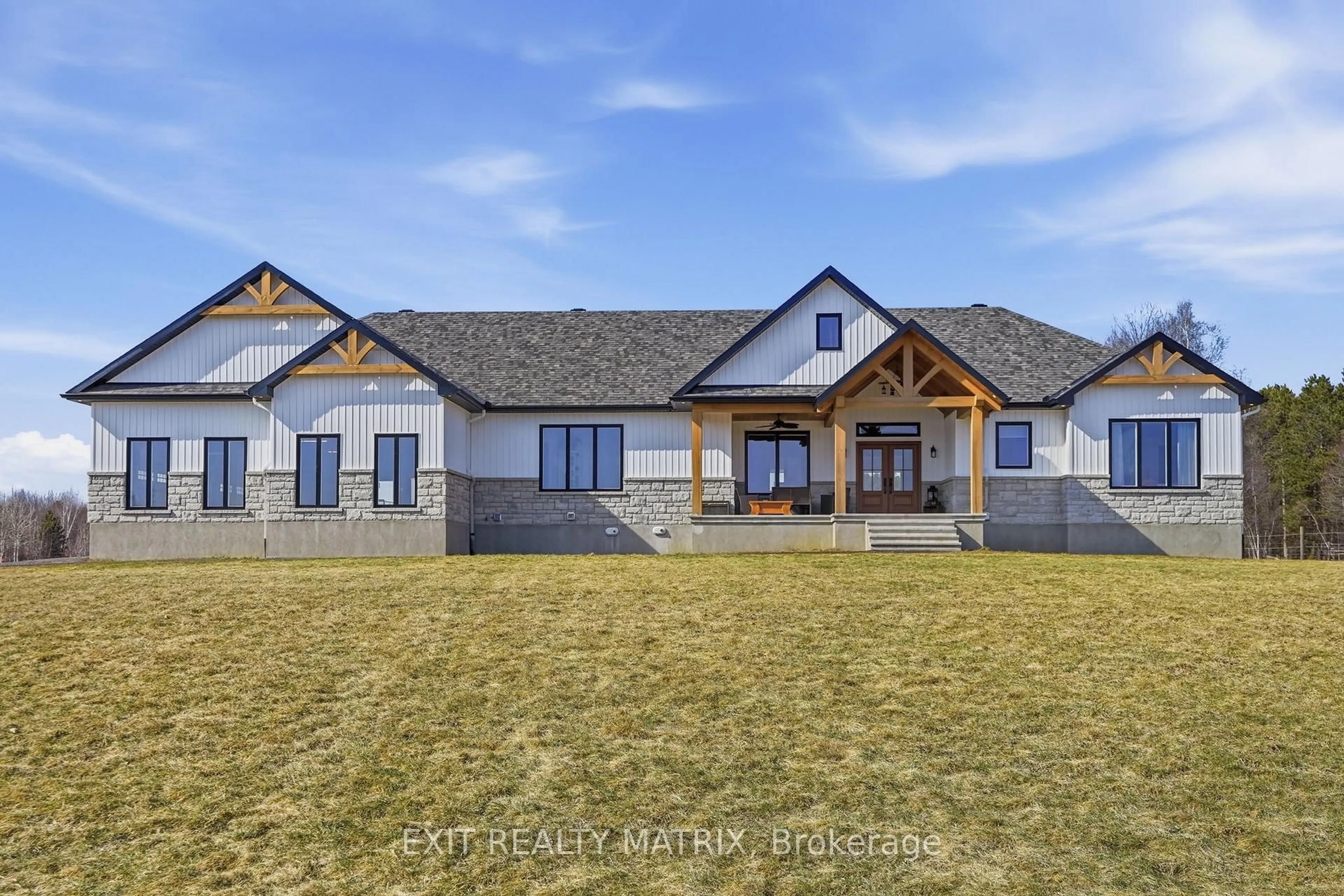 A pic from outside/outdoor area/front of a property/back of a property/a pic from drone, mountain view for 1584 Calypso St, The Nation Ontario K0A 2M0