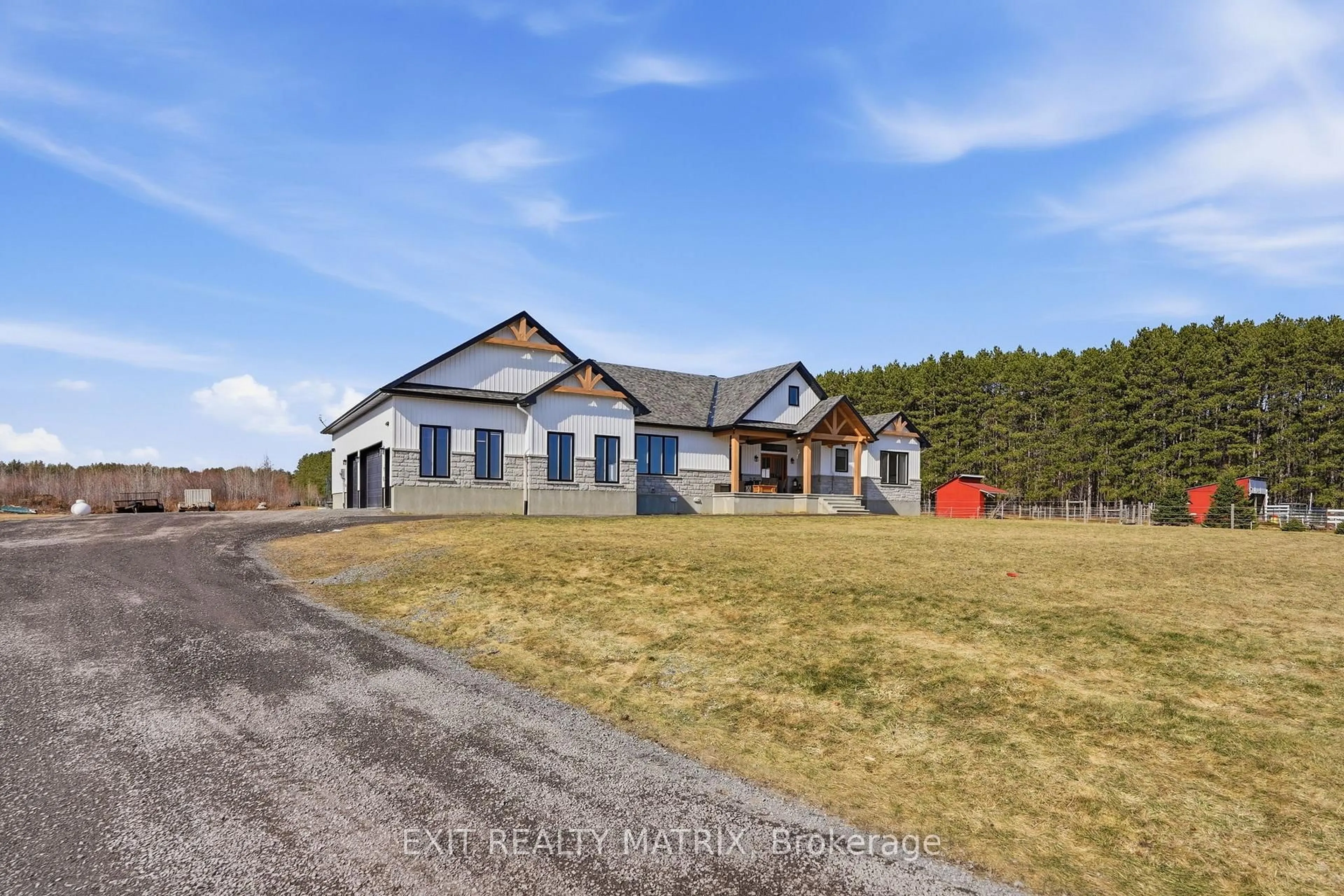 A pic from outside/outdoor area/front of a property/back of a property/a pic from drone, unknown for 1584 Calypso St, The Nation Ontario K0A 2M0