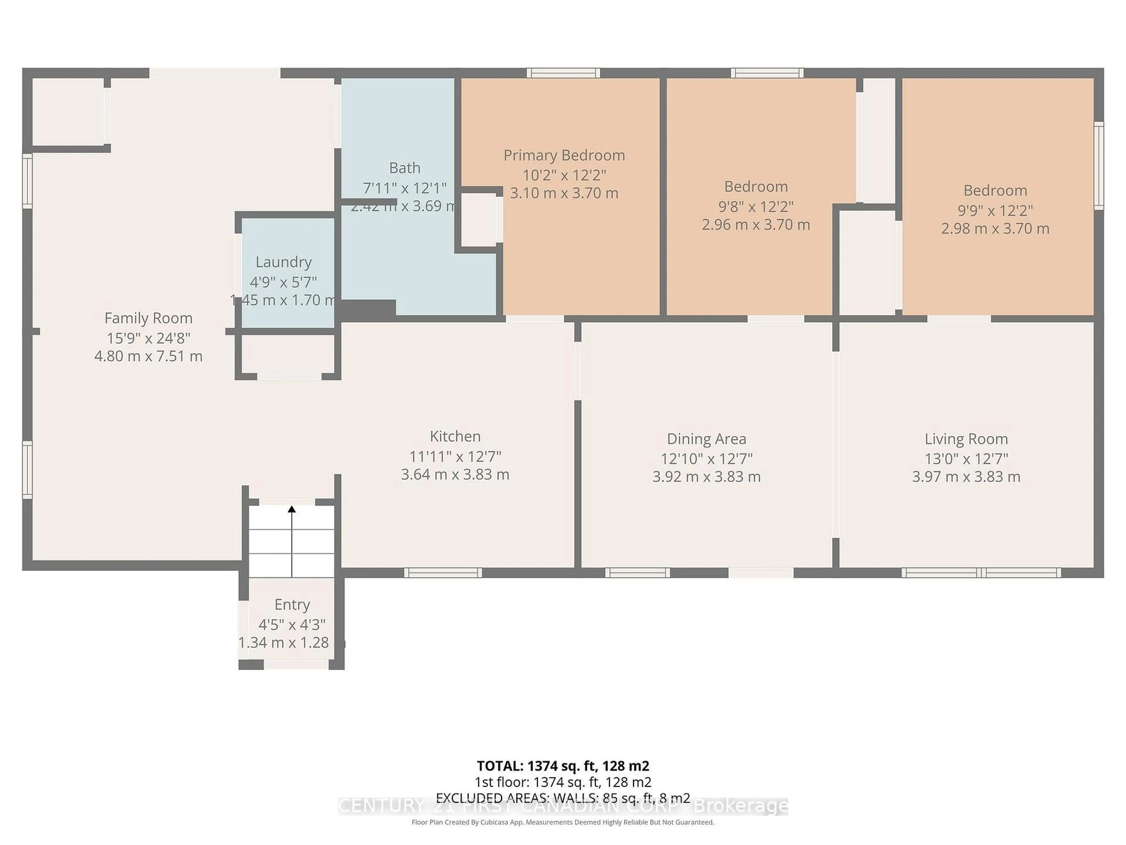 Floor plan for 184 Water St, Lucan Biddulph Ontario N0M 2J0