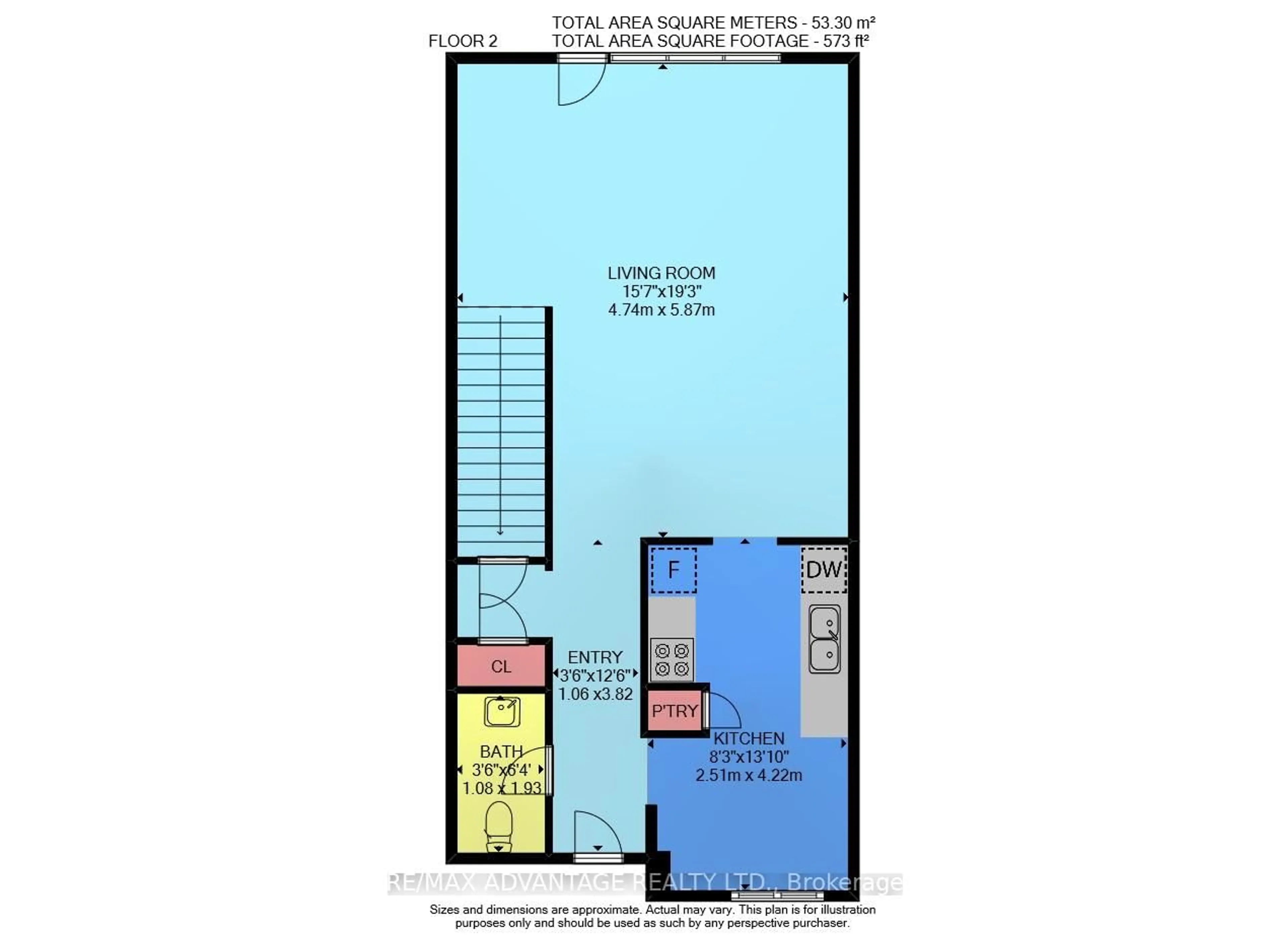 Floor plan for 634 Wonderland Rd #60, London South Ontario N6K 1L8