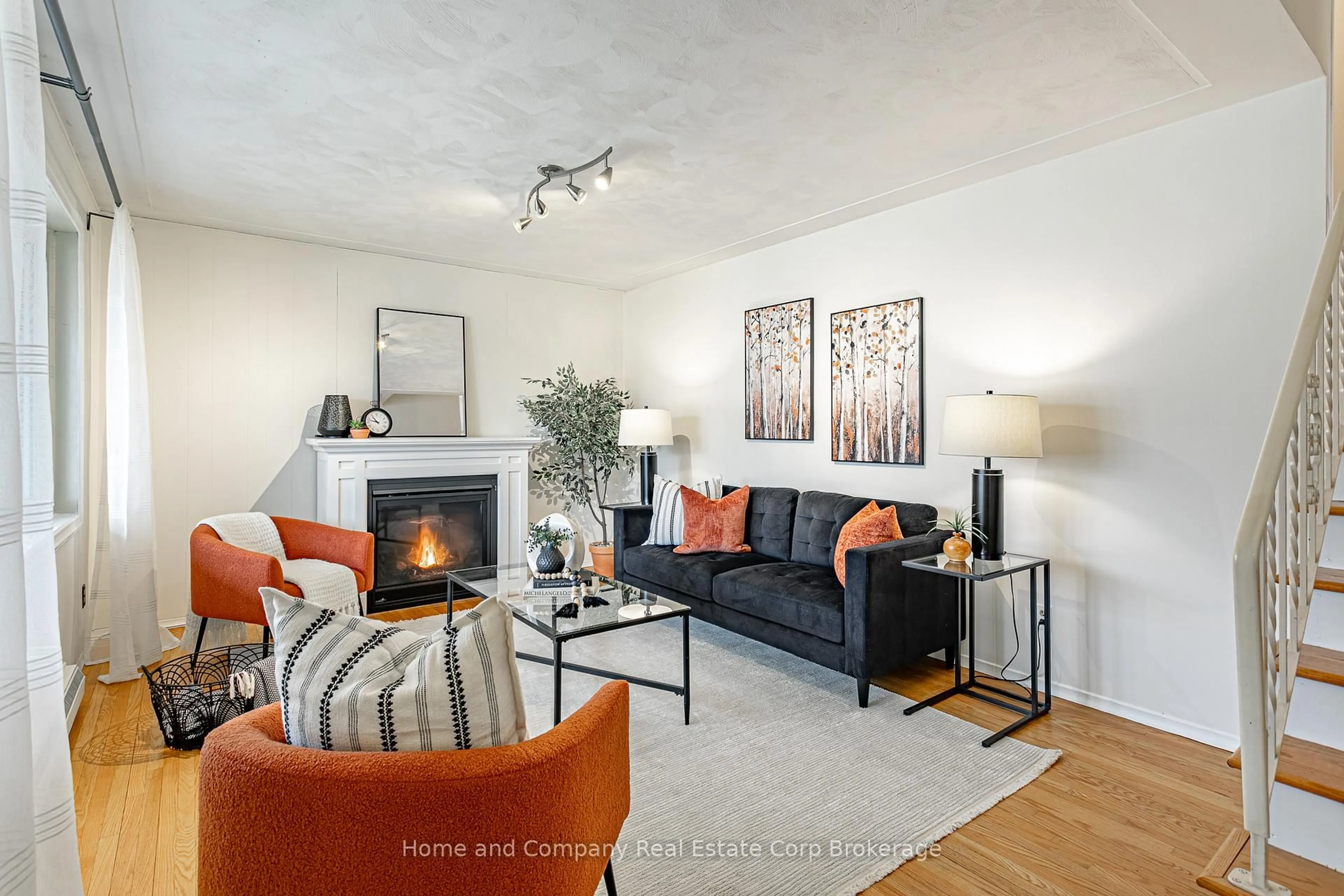 Living room with furniture, unknown for 292 Redford Cres, Stratford Ontario N5A 1P5