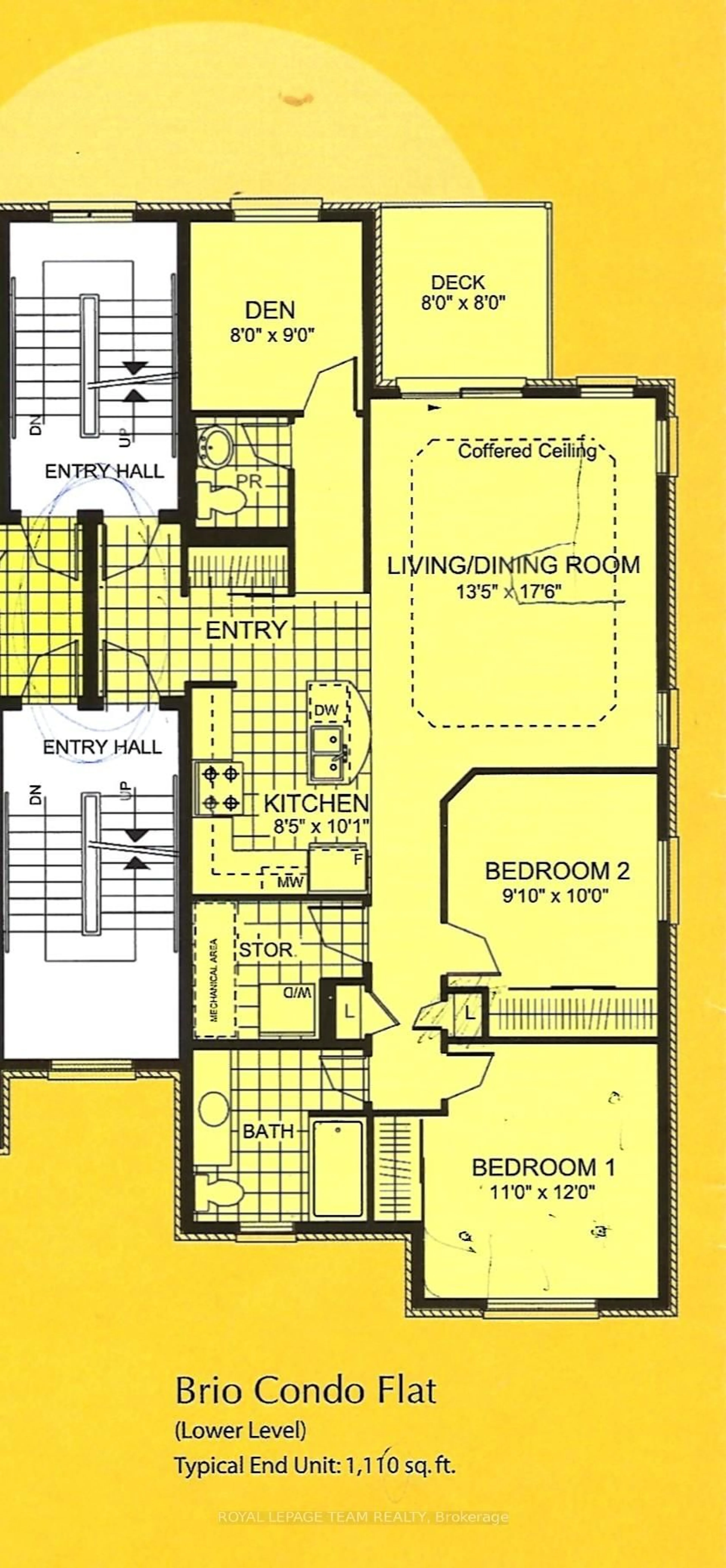 Floor plan for 371 Paseo Private #1, Nepean Ontario K2G 4P1