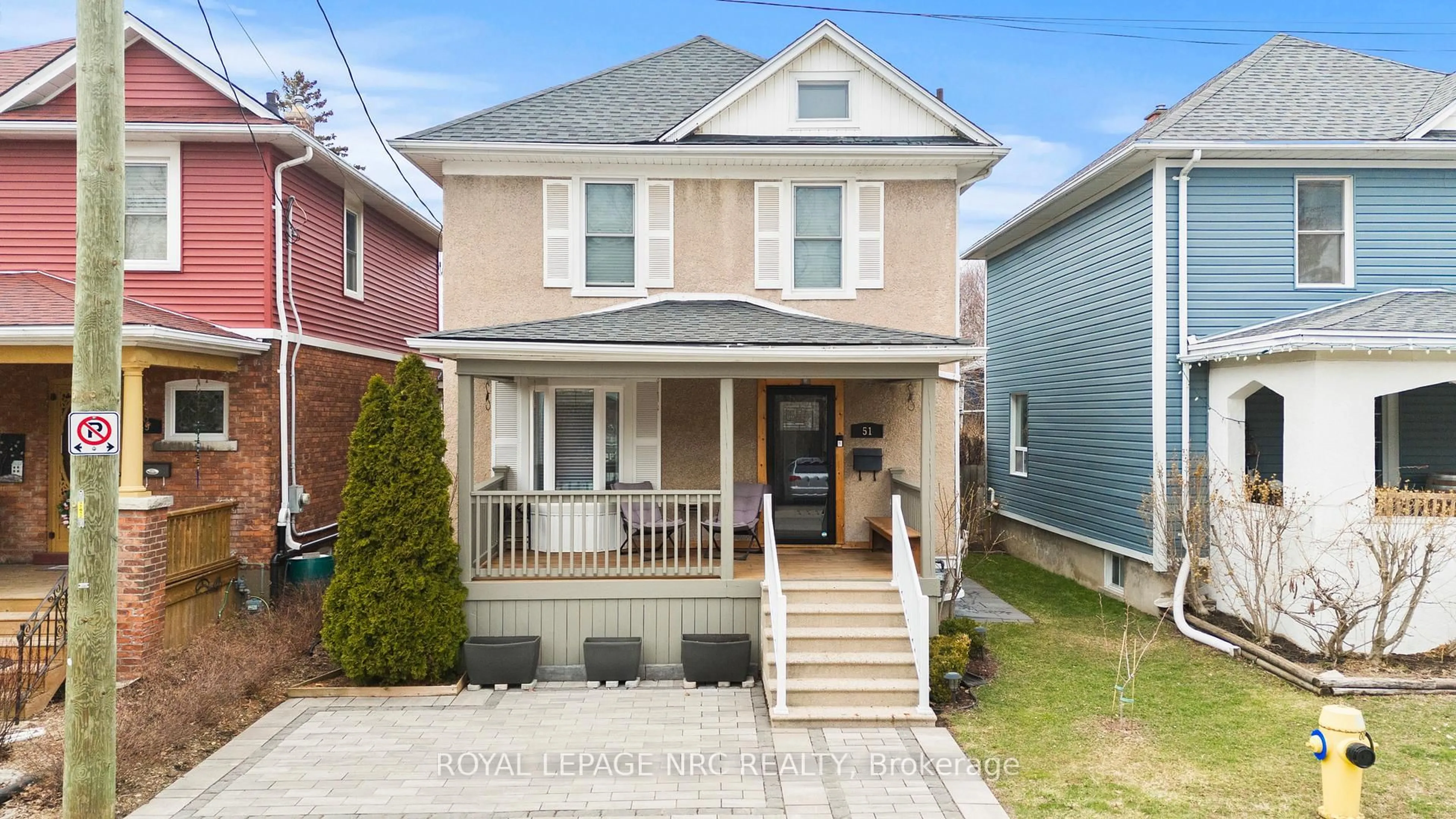 Home with brick exterior material, street for 51 Chaplin Ave, St. Catharines Ontario L2R 2E4