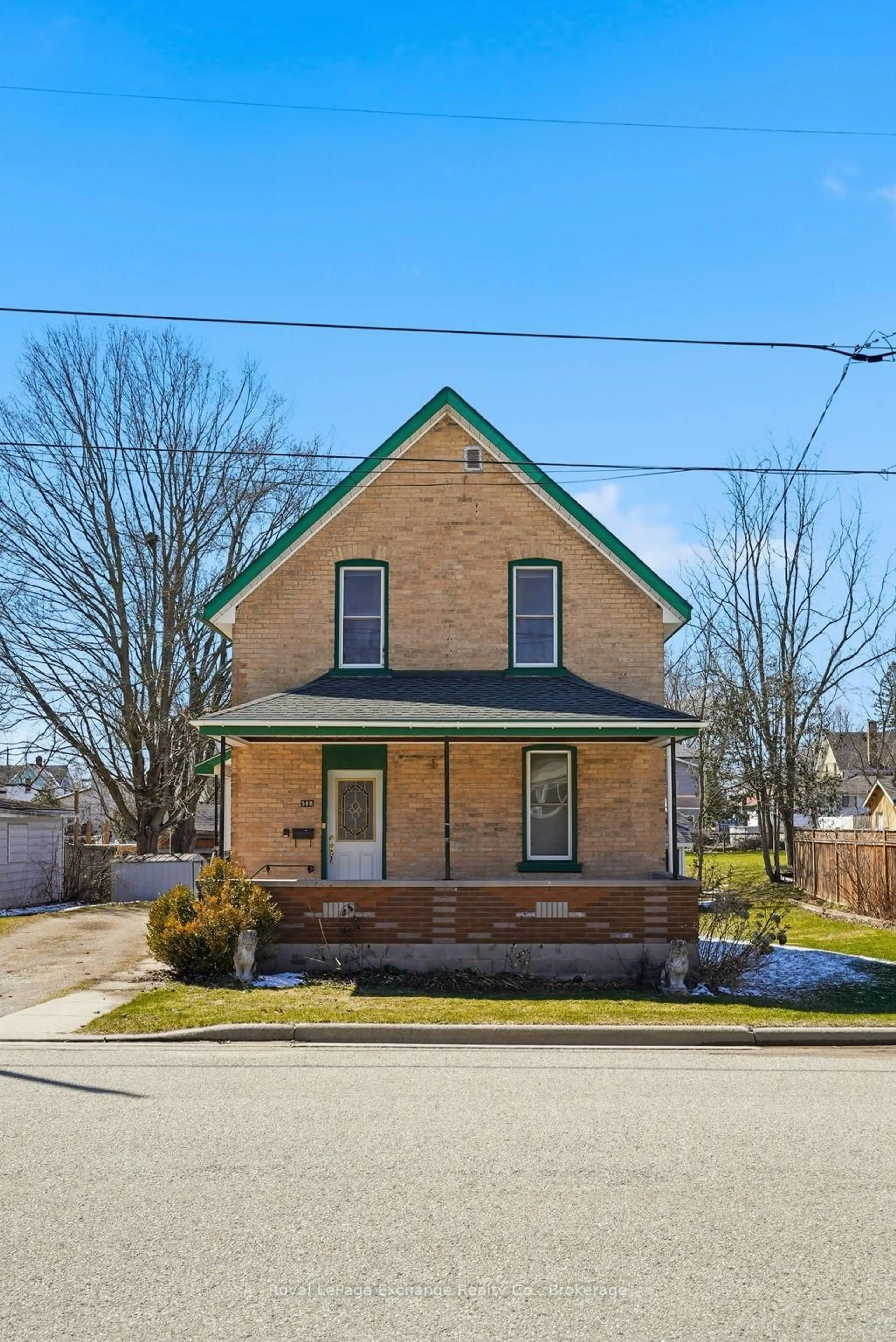 Home with brick exterior material, street for 588 11th Ave, Hanover Ontario N4N 2S6