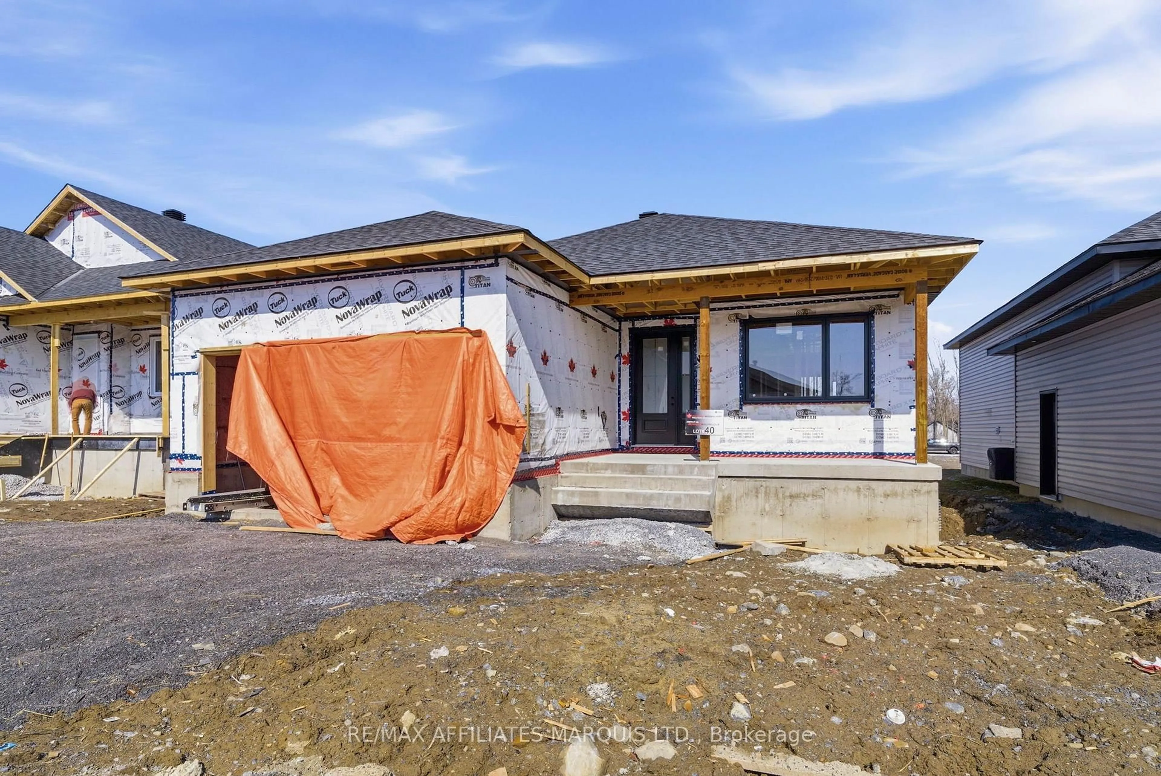 Home with brick exterior material, building for 75 Forrester Way, South Stormont Ontario K0C 1P0