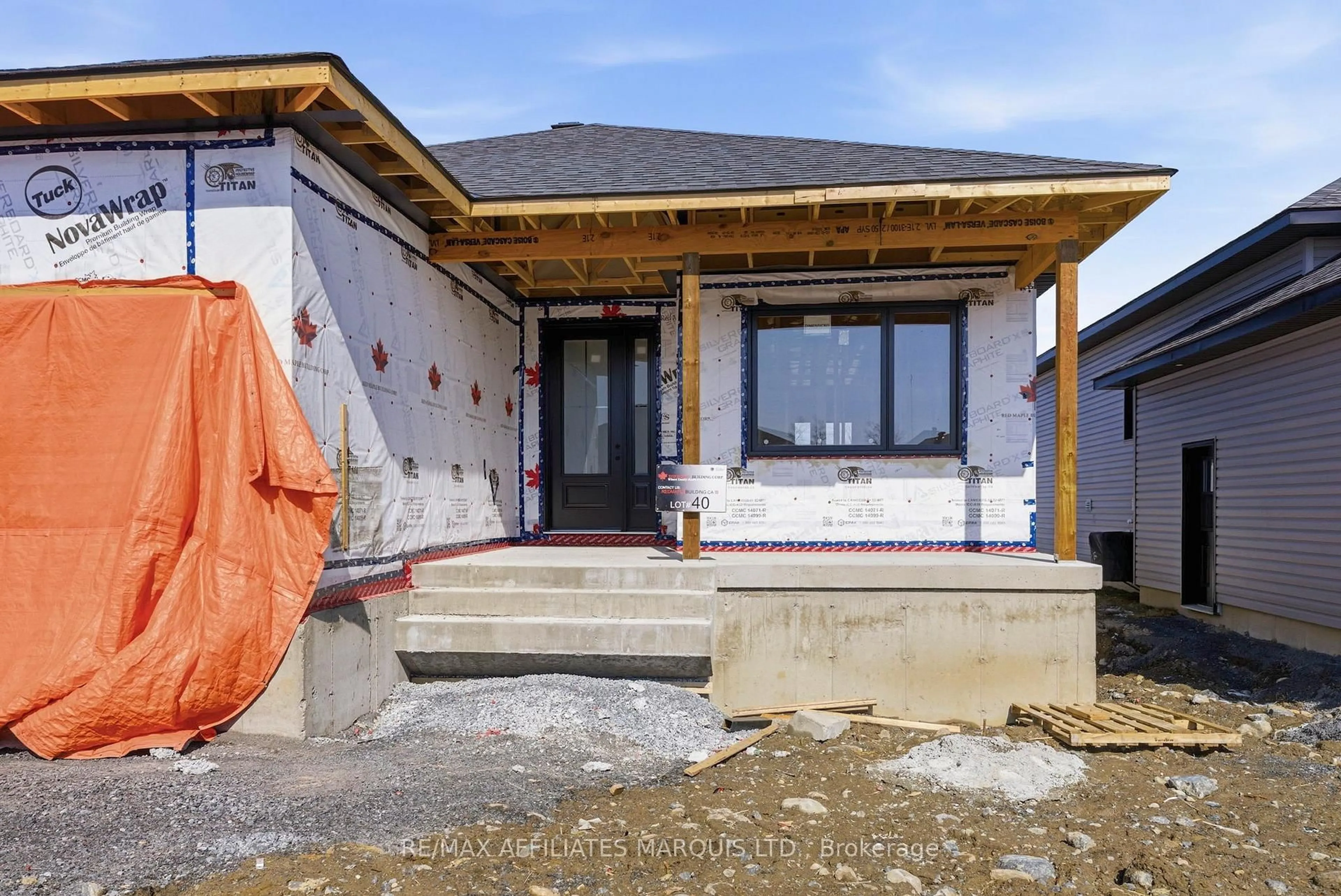 Home with brick exterior material, building for 75 Forrester Way, South Stormont Ontario K0C 1P0