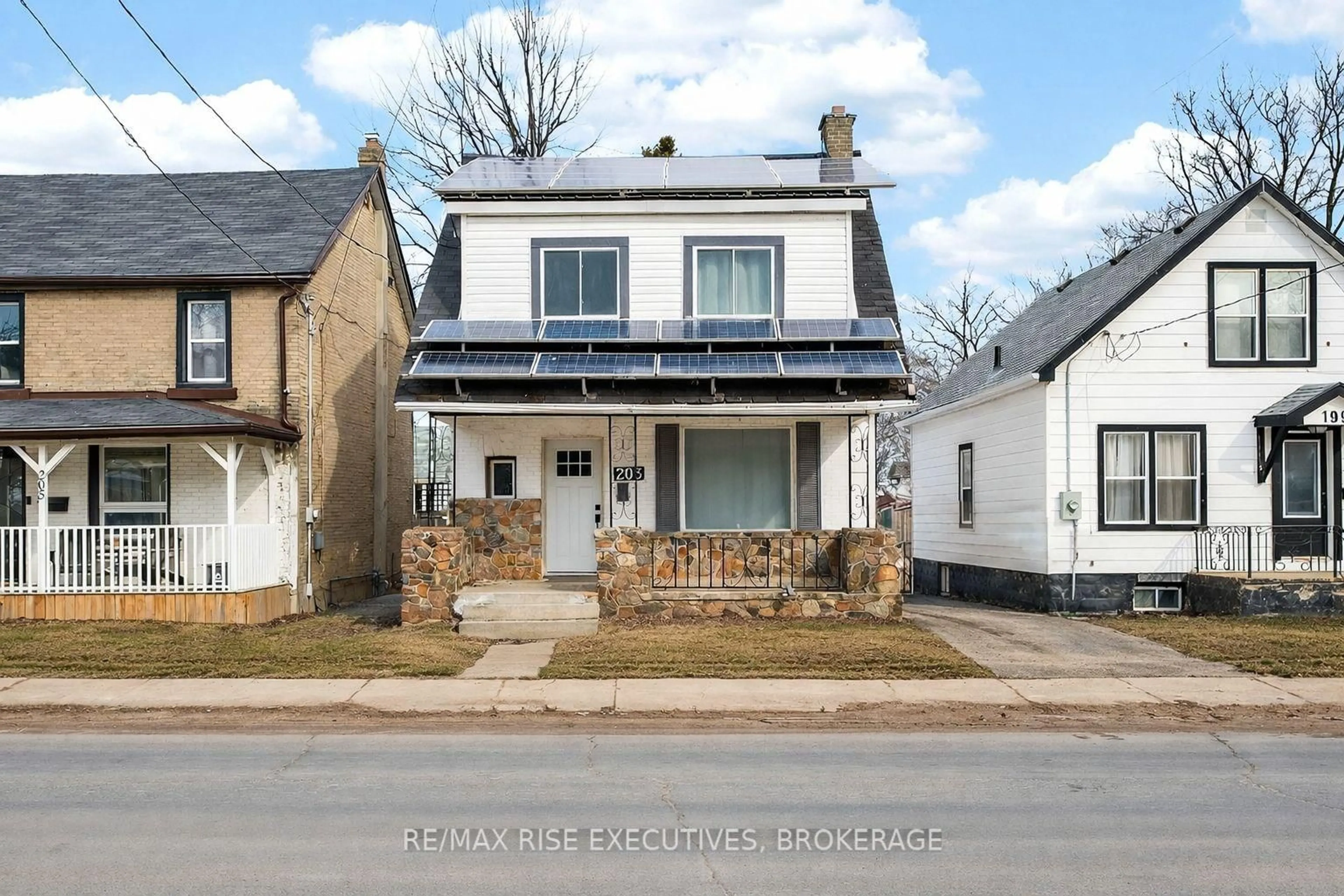 Home with brick exterior material, street for 203 Concession St, Kingston Ontario K7K 2B4