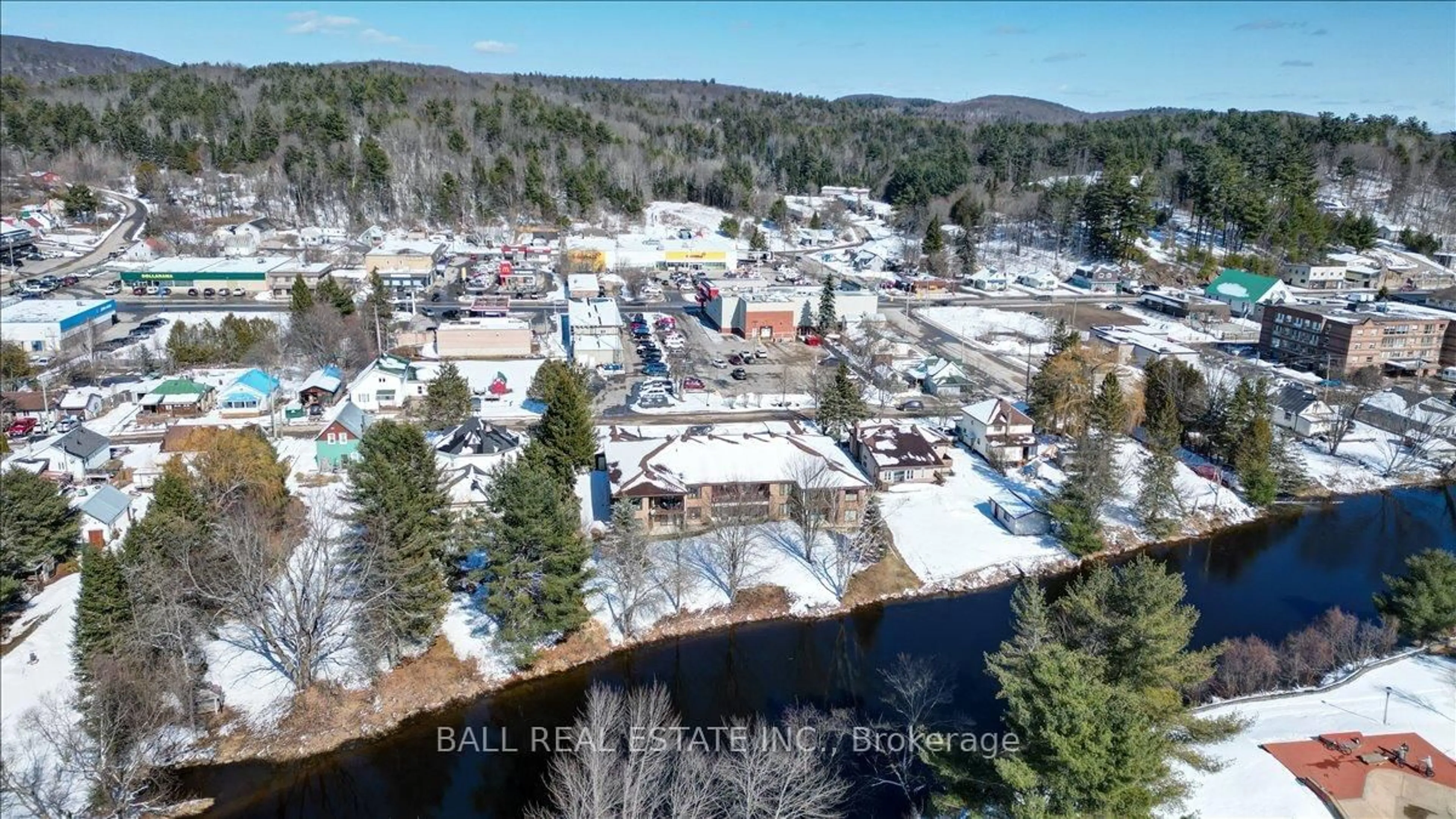 A pic from outside/outdoor area/front of a property/back of a property/a pic from drone, unknown for 16 Alice St #203, Bancroft Ontario K0L 1C0