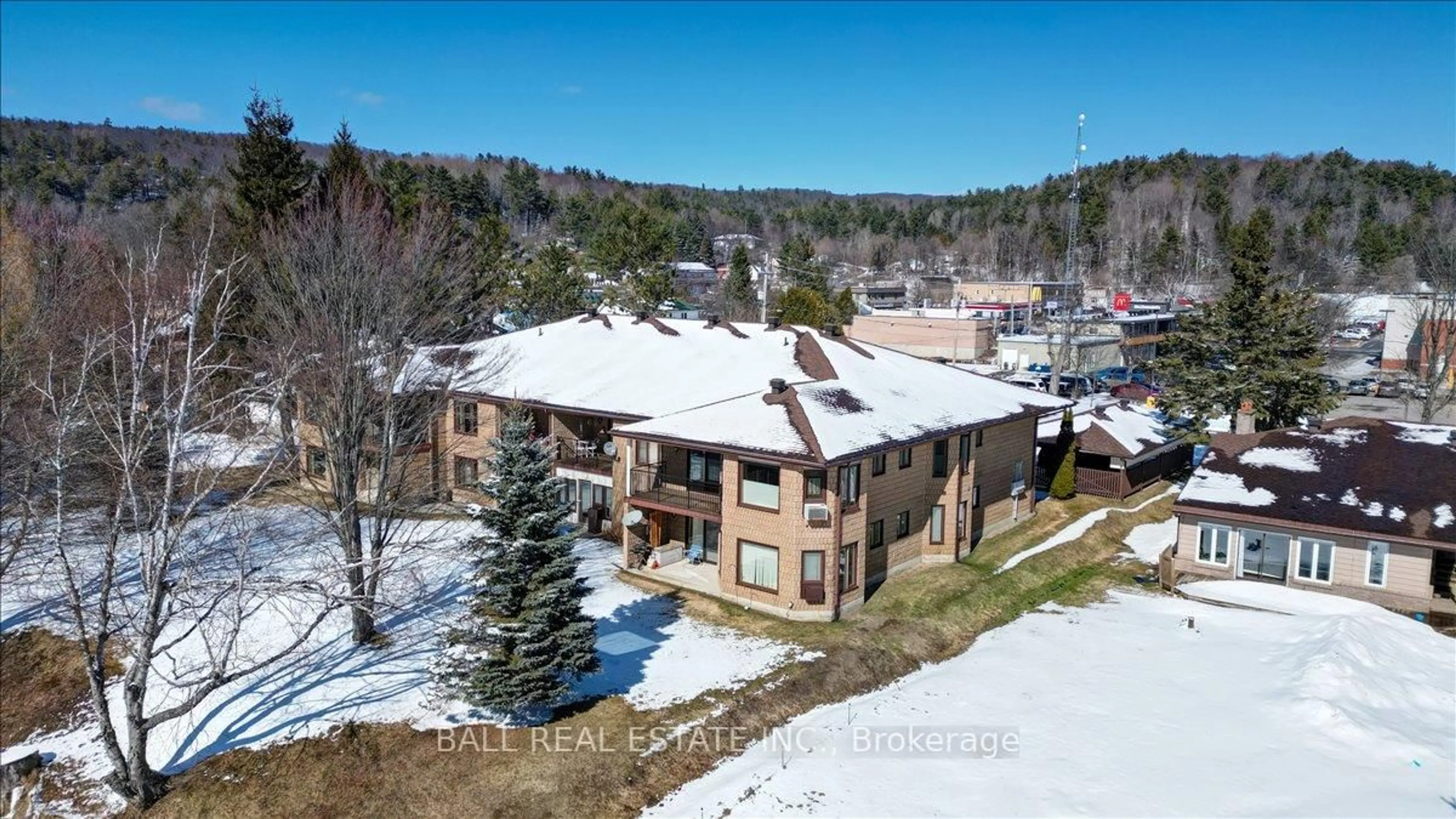 A pic from outside/outdoor area/front of a property/back of a property/a pic from drone, unknown for 16 Alice St #203, Bancroft Ontario K0L 1C0
