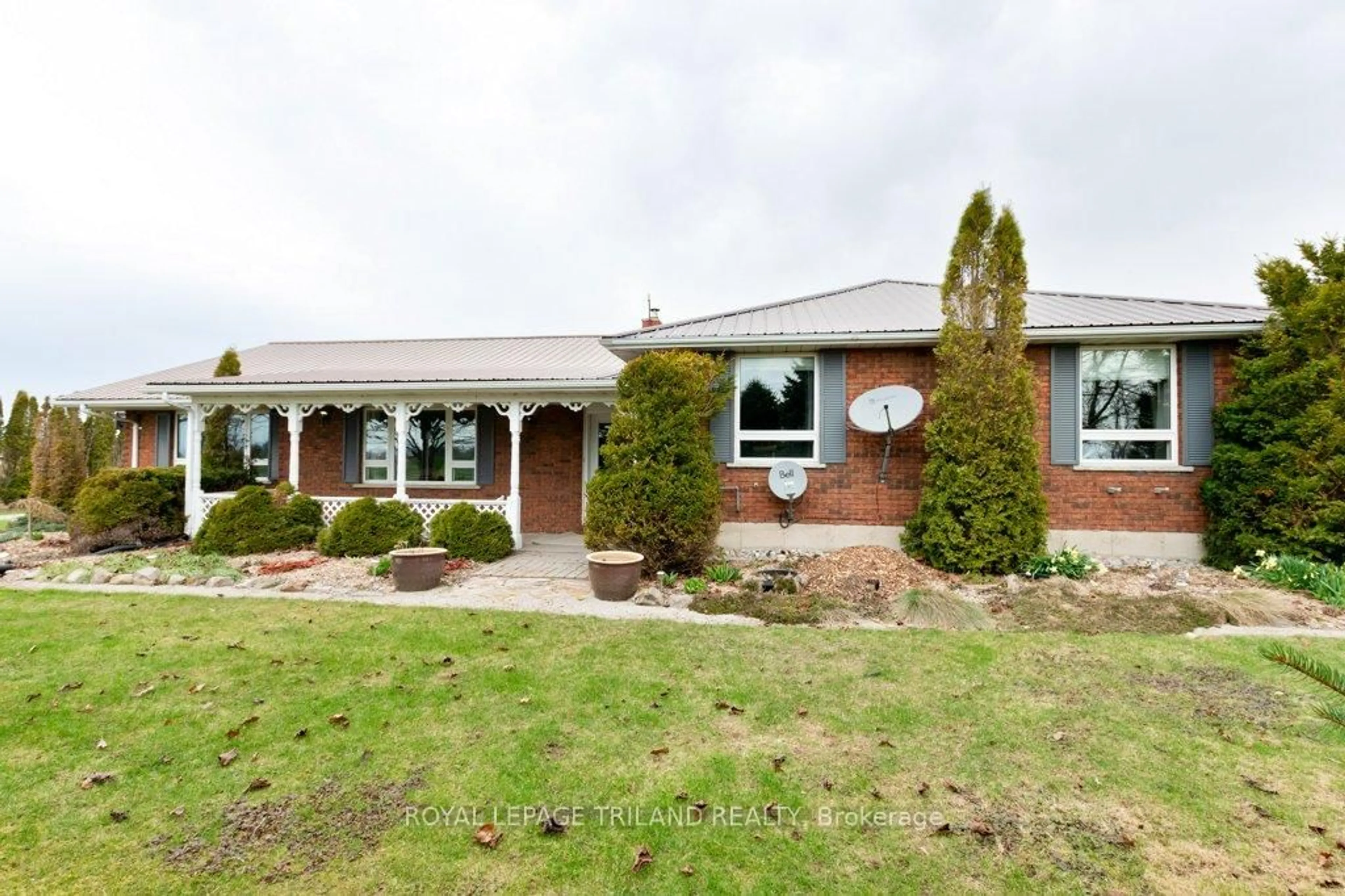 Home with brick exterior material, street for 51218 Nova Scotia Line, Malahide Ontario N5H 2R2
