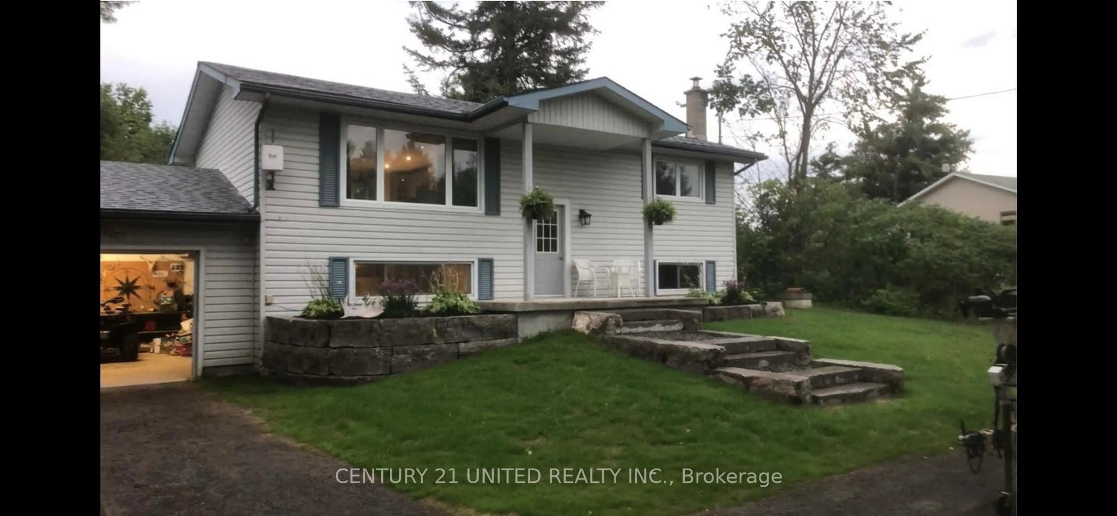 Home with vinyl exterior material, street for 2234 Mccrackens Landing Rd, Douro-Dummer Ontario K0L 2H0