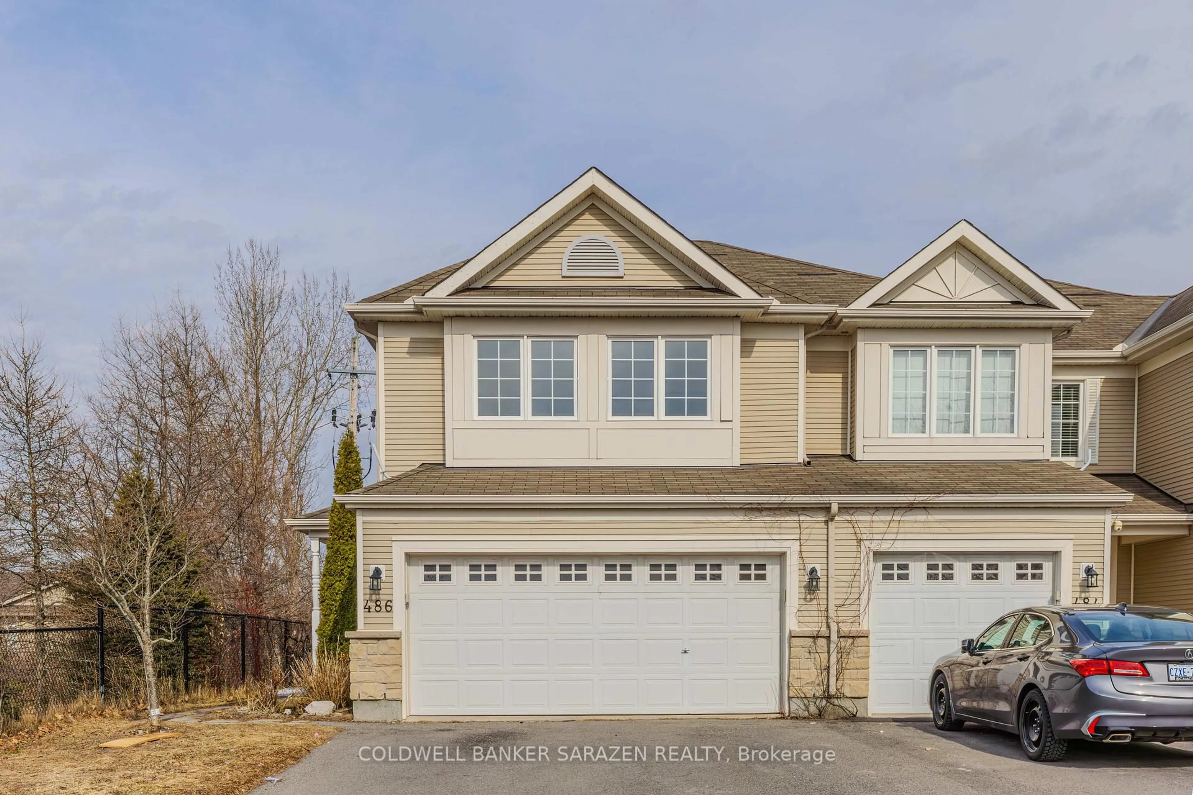 Home with vinyl exterior material, street for 486 Wisteria Cres, Ottawa Ontario K1V 0N6