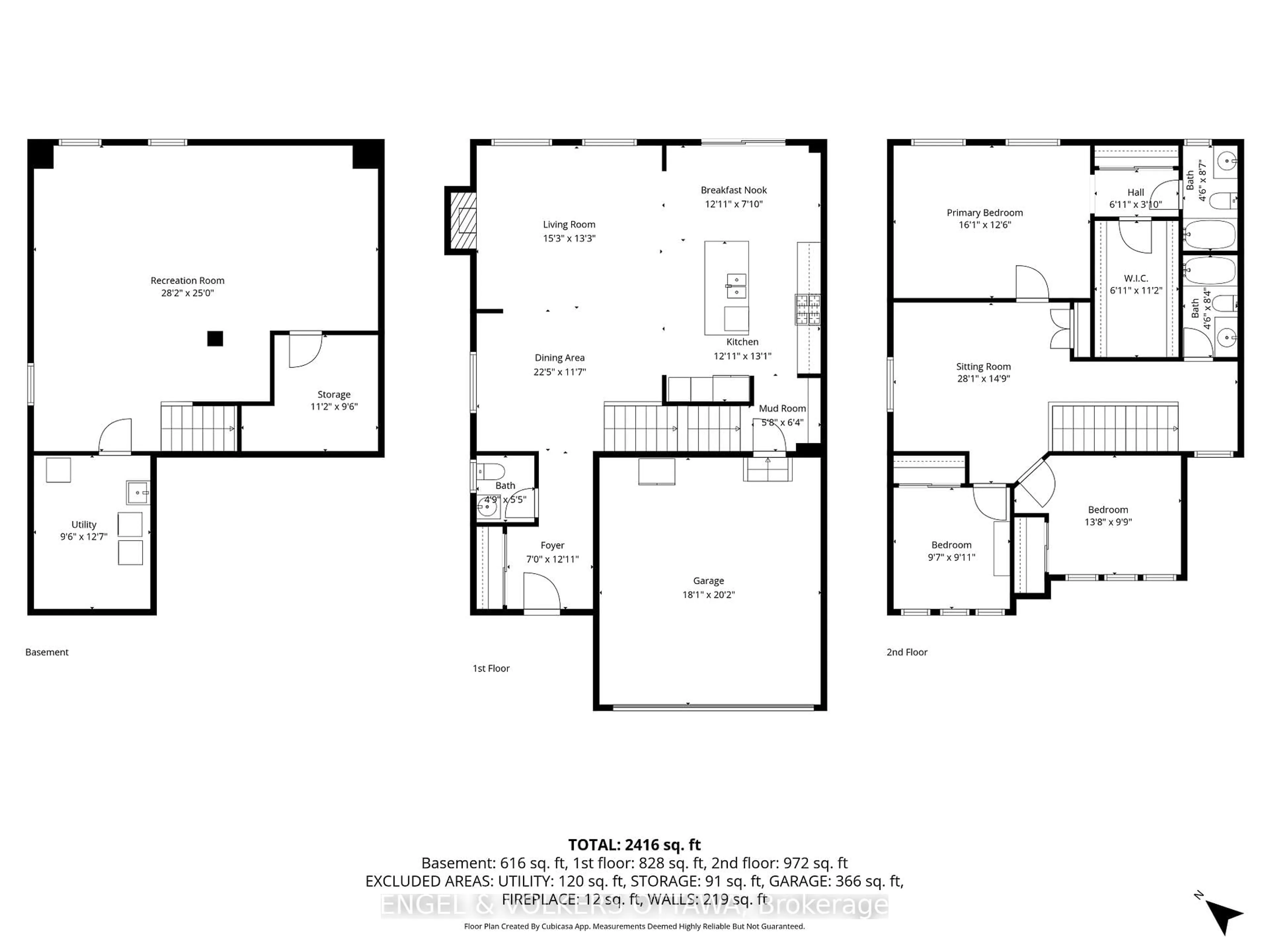 Floor plan for 272 Meynell Rd, Richmond Ontario K0A 2Z0