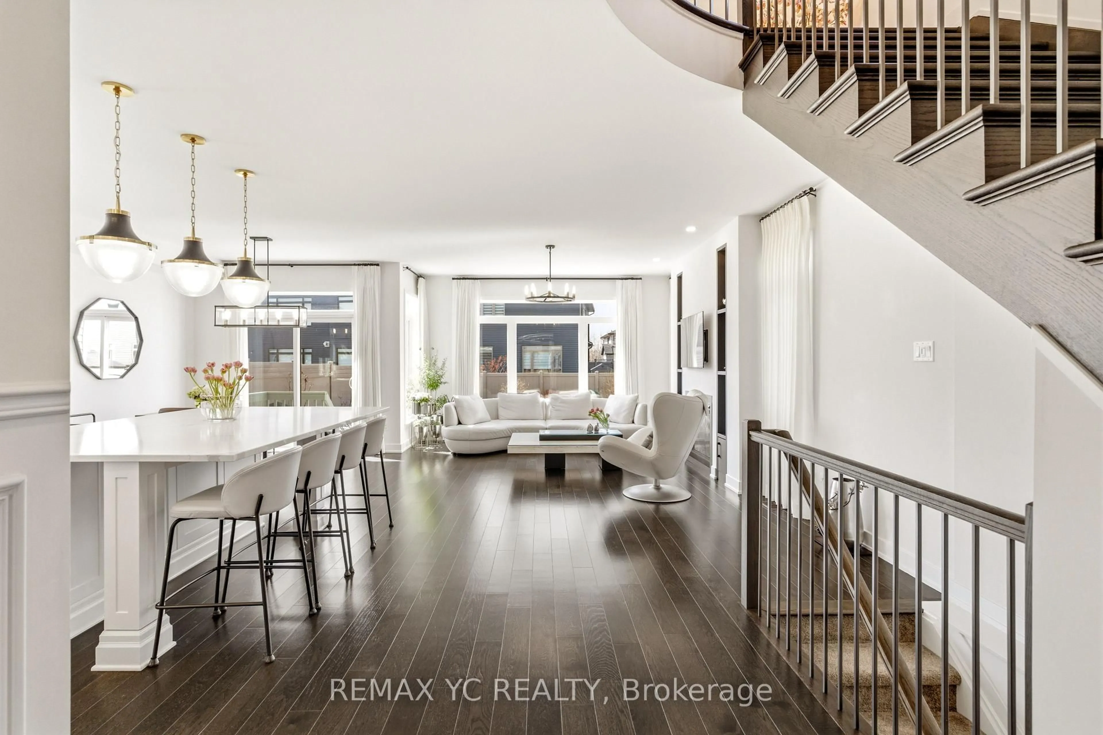 Open concept kitchen, unknown for 54 Angel Hts, Stittsville Ontario K2S 2N4