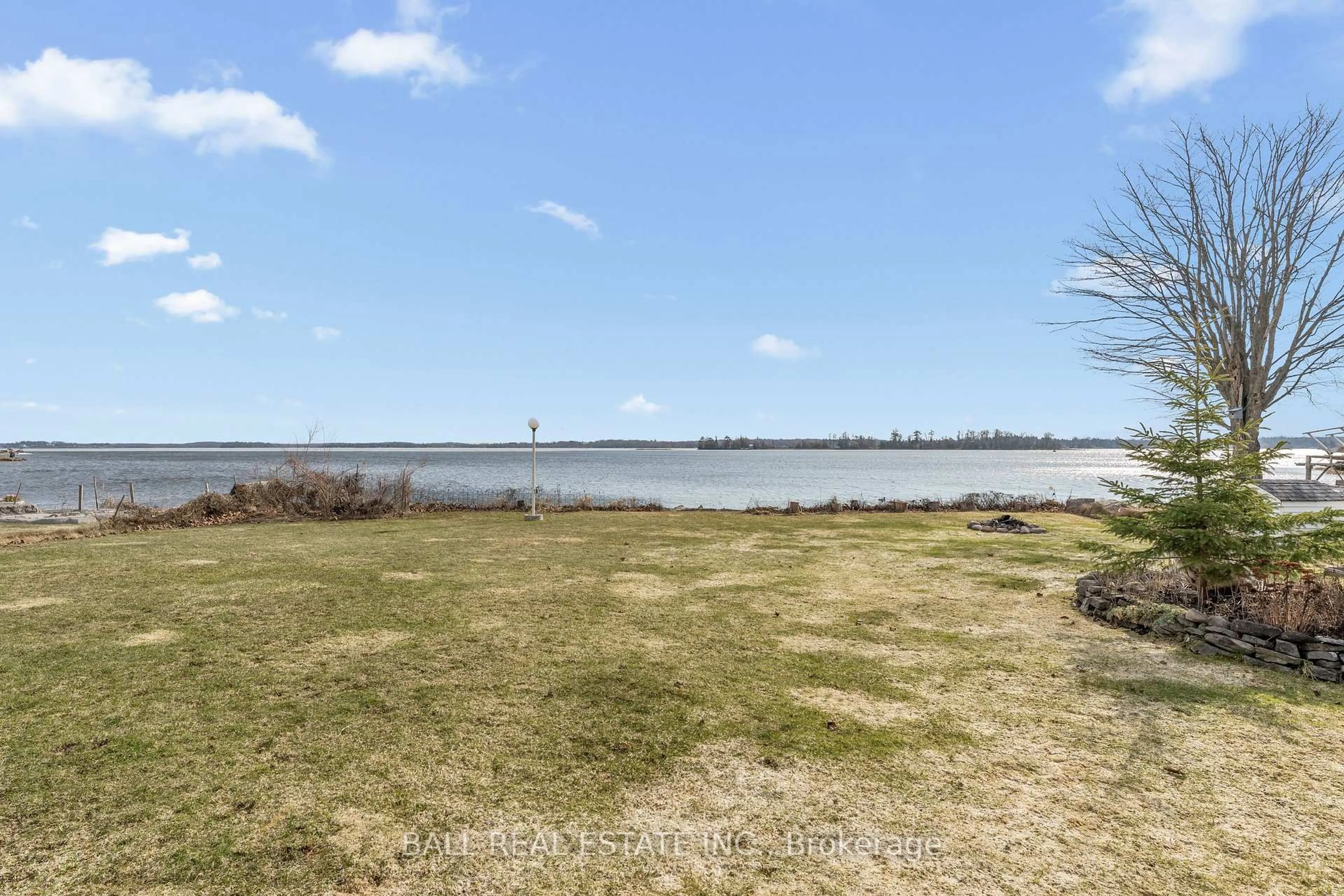 A pic from outside/outdoor area/front of a property/back of a property/a pic from drone, water/lake/river/ocean view for 11 Lakeview Cres, Kawartha Lakes Ontario K0M 1A0