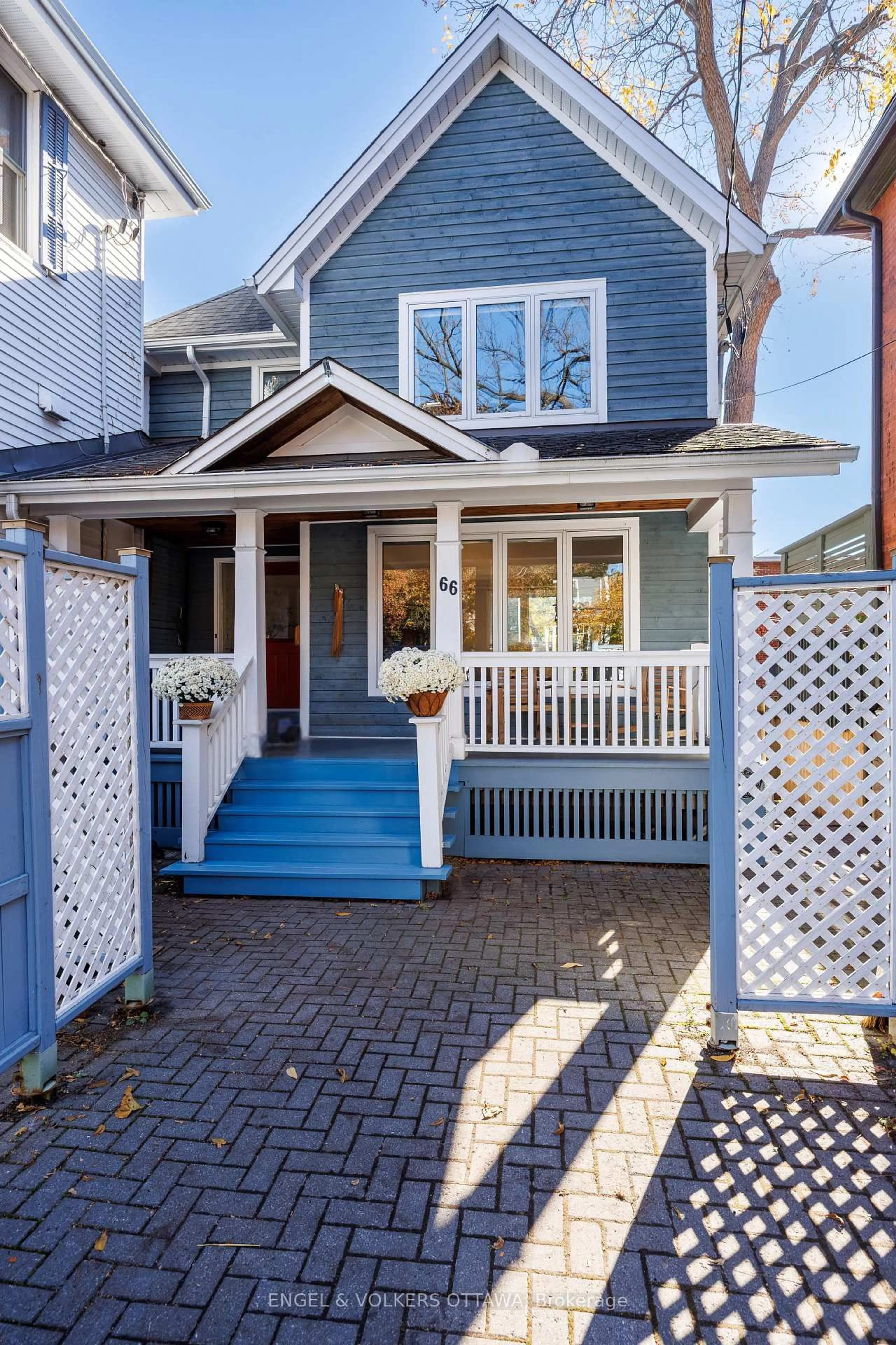 Home with vinyl exterior material, street for 66 Aylmer Ave, Ottawa Ontario K1S 2X3