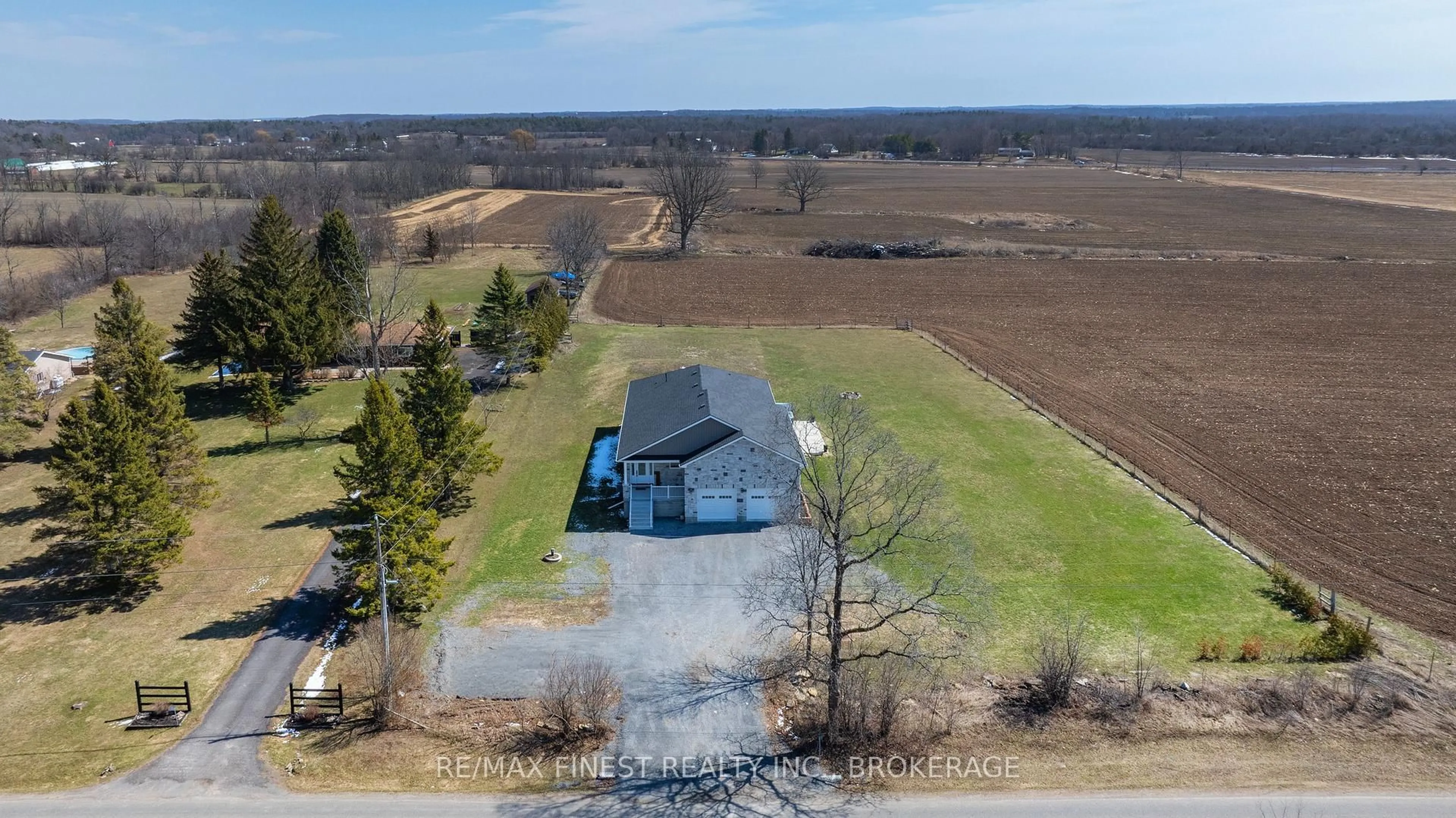 A pic from outside/outdoor area/front of a property/back of a property/a pic from drone, water/lake/river/ocean view for 3118 OLD BOY Rd, Kingston Ontario K0H 1S0