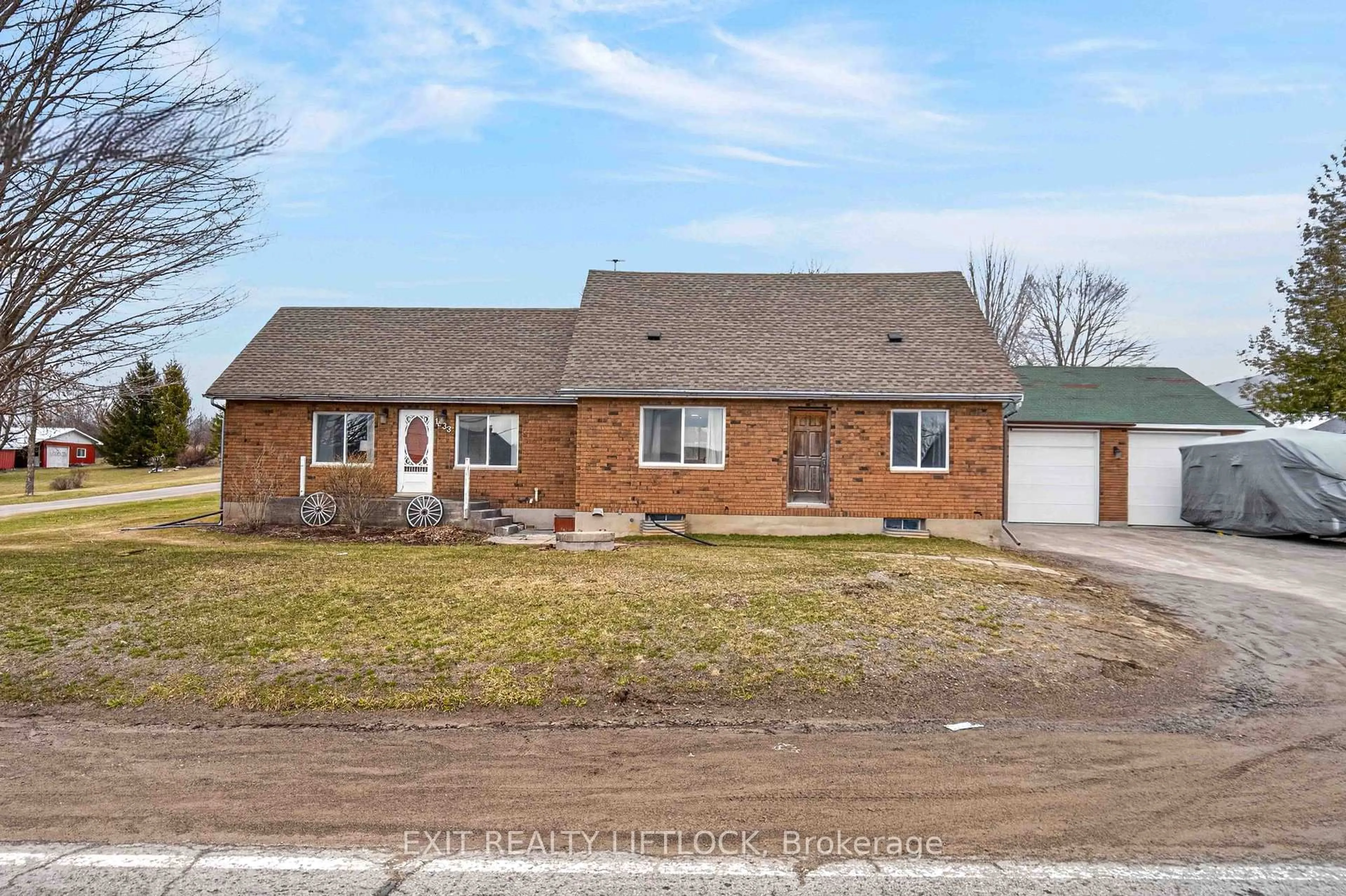 Home with brick exterior material, street for 1833 Keene Rd, Otonabee-South Monaghan Ontario K9J 6X7